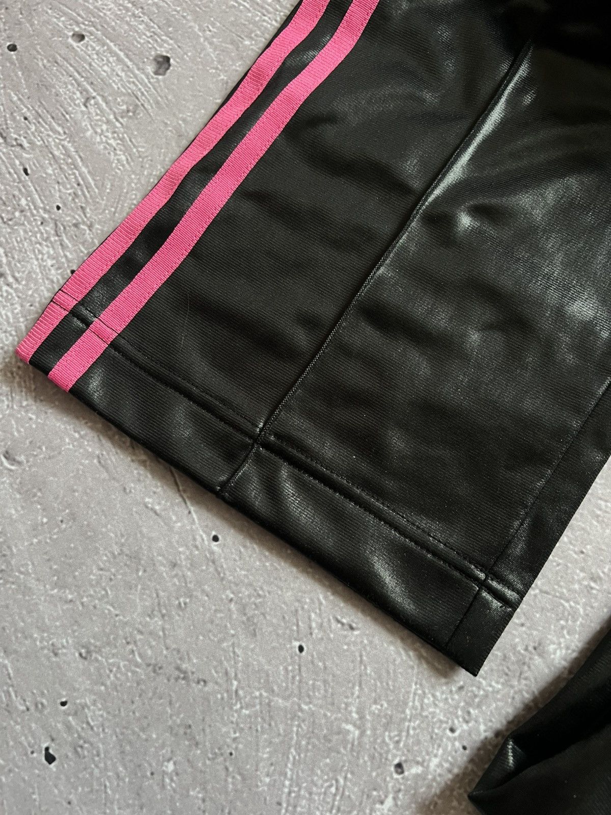 Adidas Adidas Black Pink Shiny Tracksuit Pants Size 38 Women Size 28" / US 6 / IT 42 - 6 Thumbnail