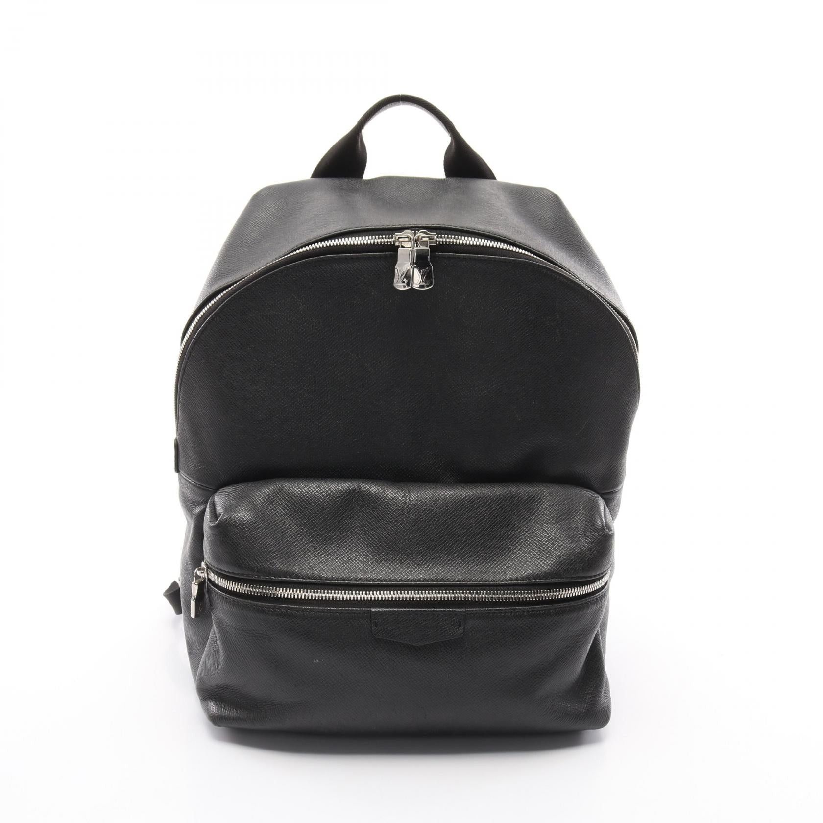 Louis Vuitton Louis Vuitton Discovery Bag Taiga Noir Backpack Rucksack Leather Black Size ONE SIZE - 1 Thumbnail