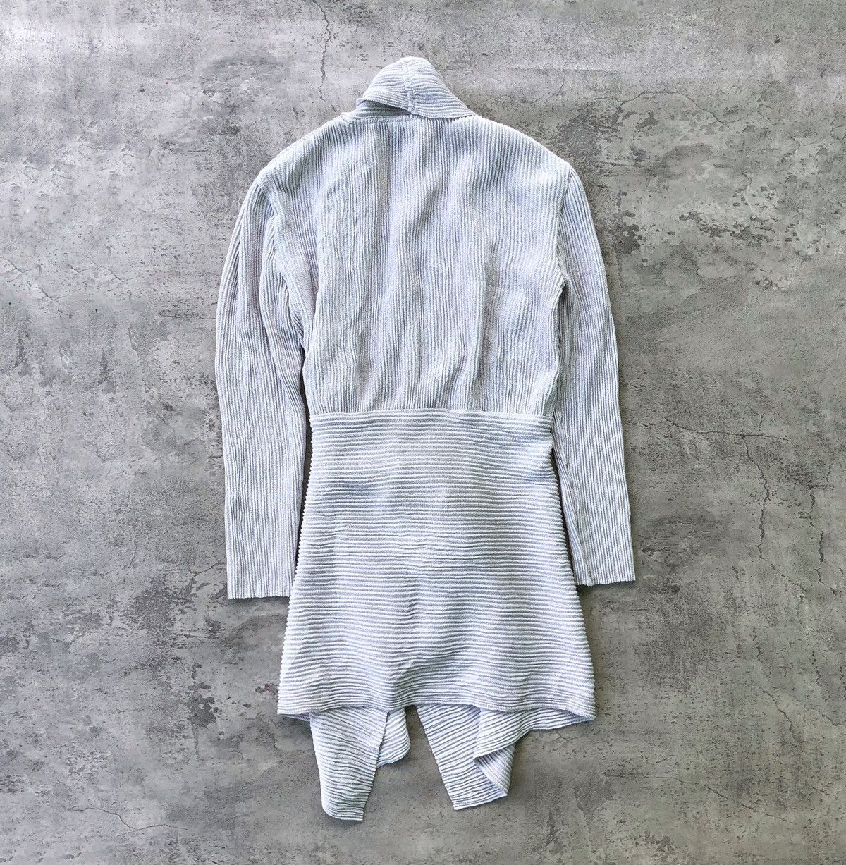 Issey Miyake × Japanese Brand EVERCUBE Japan brand Pleats Cardigan not issey miyake Size L / US 10 / IT 46 - 3 Thumbnail