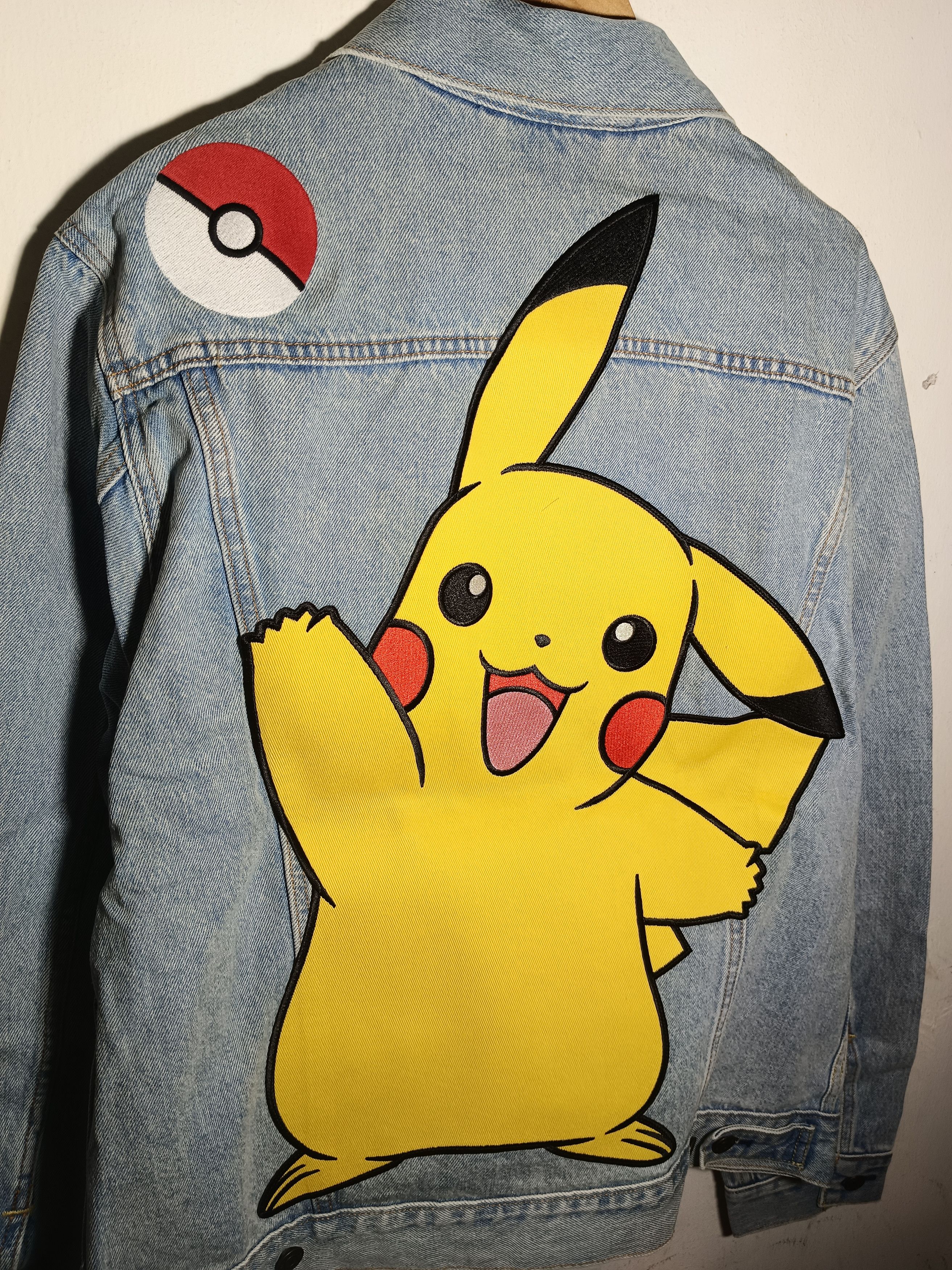 Anime × Levi's × Pokemon Levis x Pokemon 25th Anniversary Vintage Trucker Jacket Size US M / EU 48-50 / 2 - 2 Thumbnail