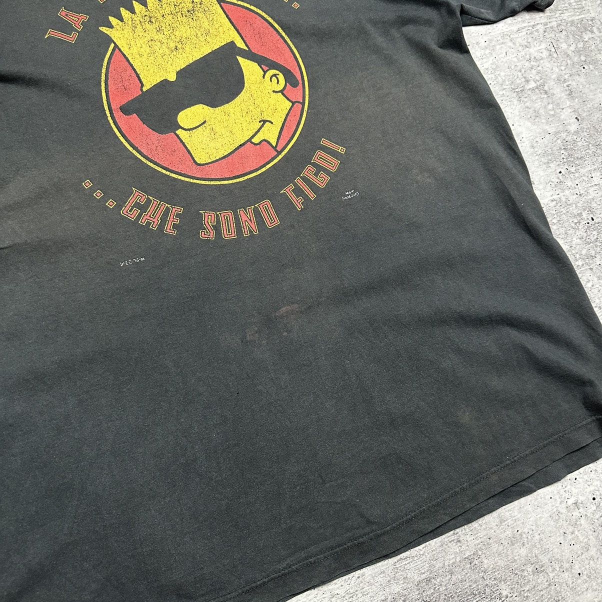 The Simpsons Vintage Jerzees The Simpsons Bart 1999 Black Size US L / EU 52-54 / 3 - 6 Thumbnail