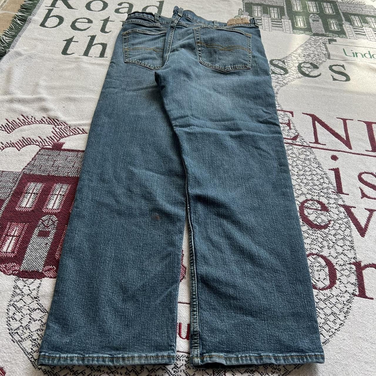 Japanese Brand × Vintage Vintage Y2K Grunge Dark Wash Skater Style denim jeans! Size US 38 / EU 54 - 4 Thumbnail