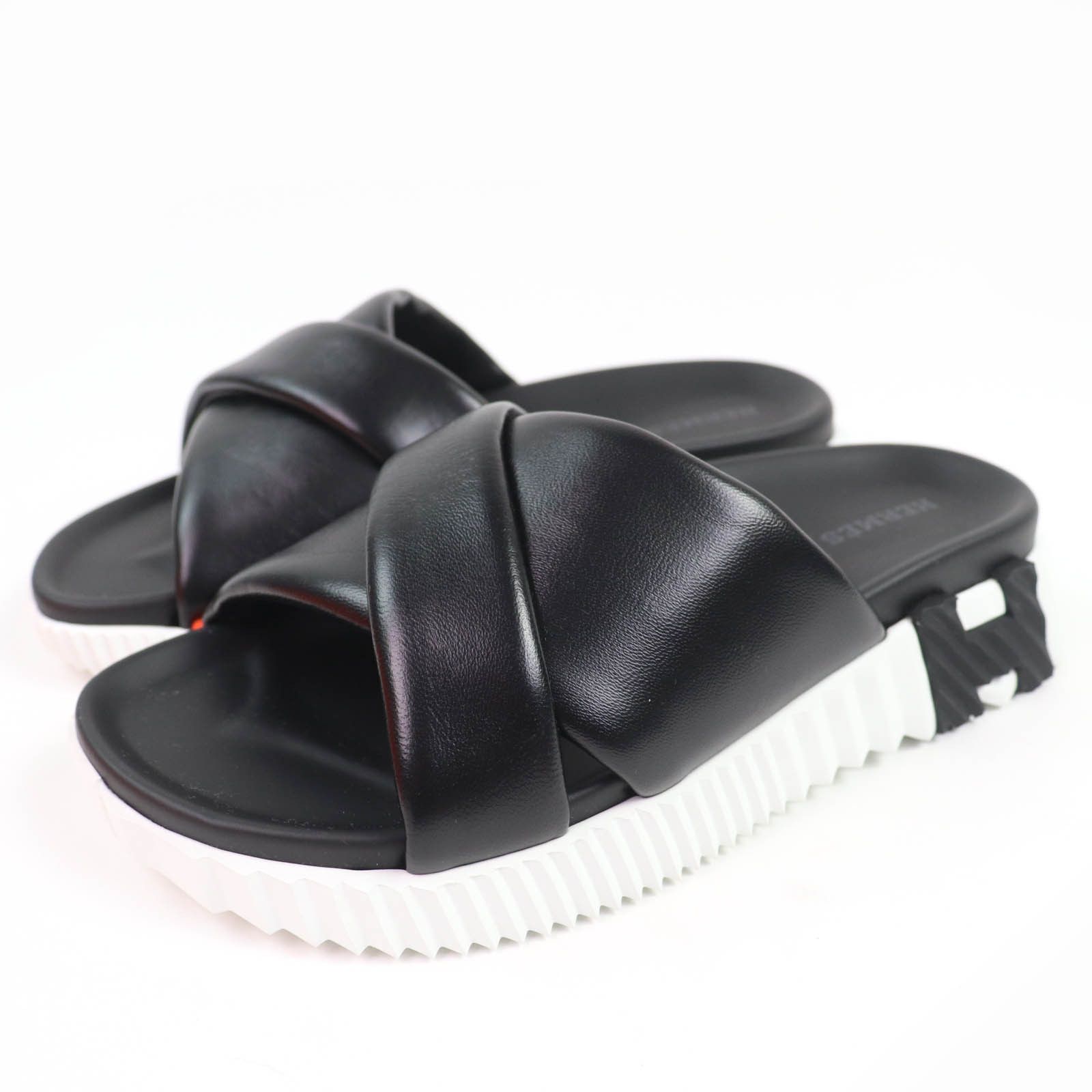 Hermes Hermes Hermes Infrastructure H logo Leather Sandals Leather Shoes DUTY FREE for USA Size ONE SIZE - 1 Thumbnail