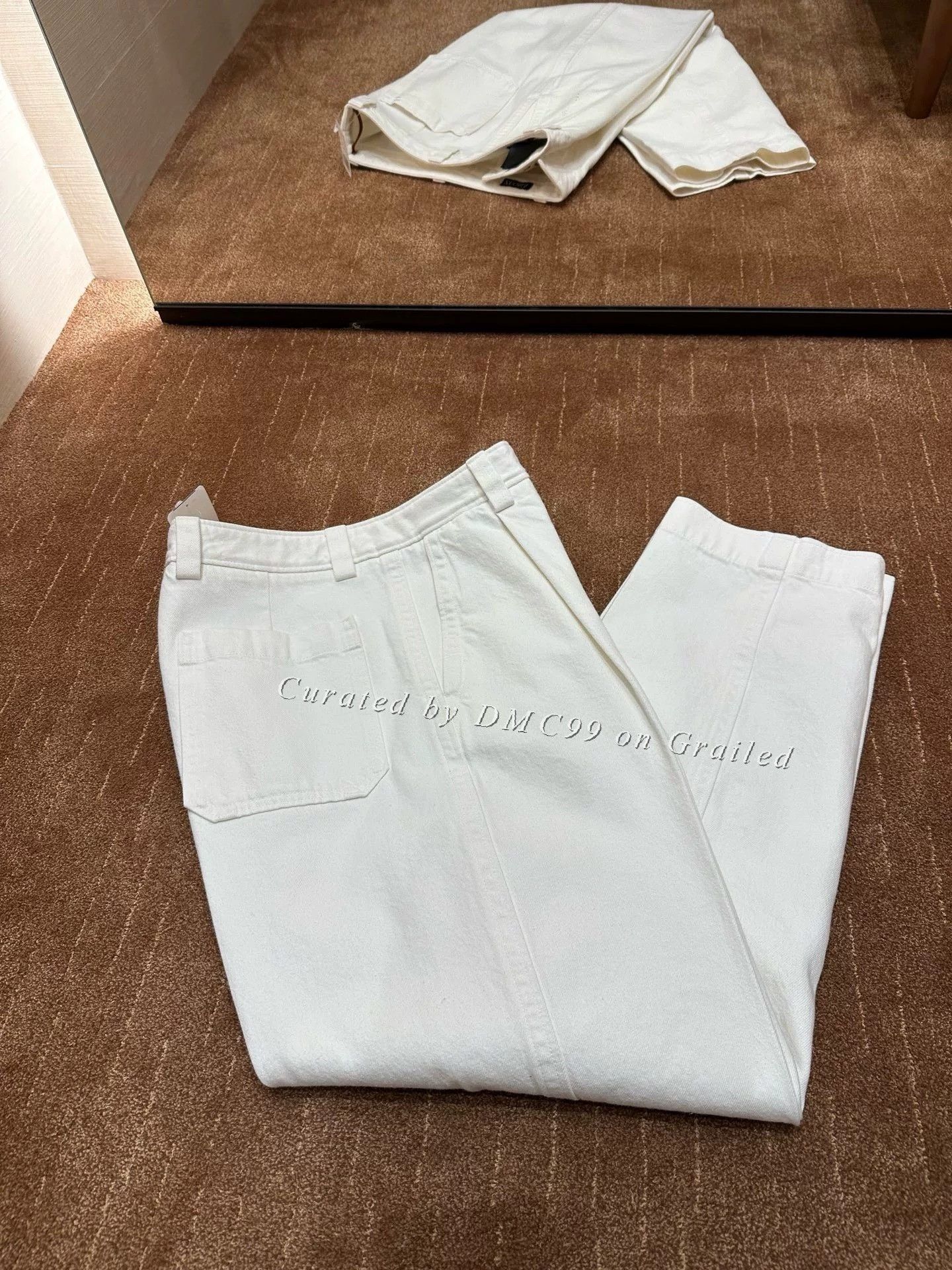 Ermenegildo Zegna Zegna Men's White Casual Pants Size US 32 / EU 48 - 1 Thumbnail