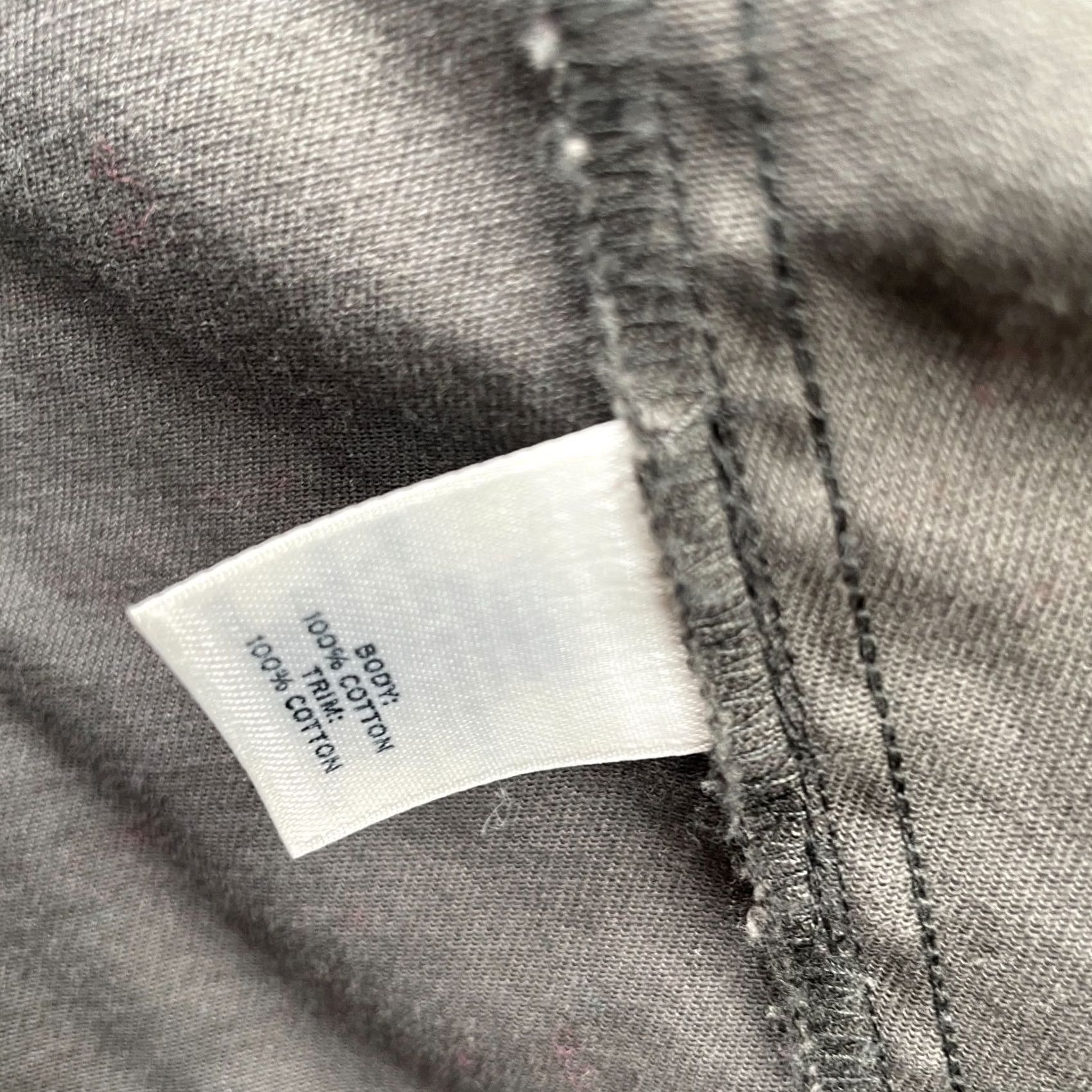 Vintage Caslon Jacket Womens Medium Gray Ruffle Coat Cotton Snap Front Classic Casual Travel Size M / US 6-8 / IT 42-44 - 4 Thumbnail