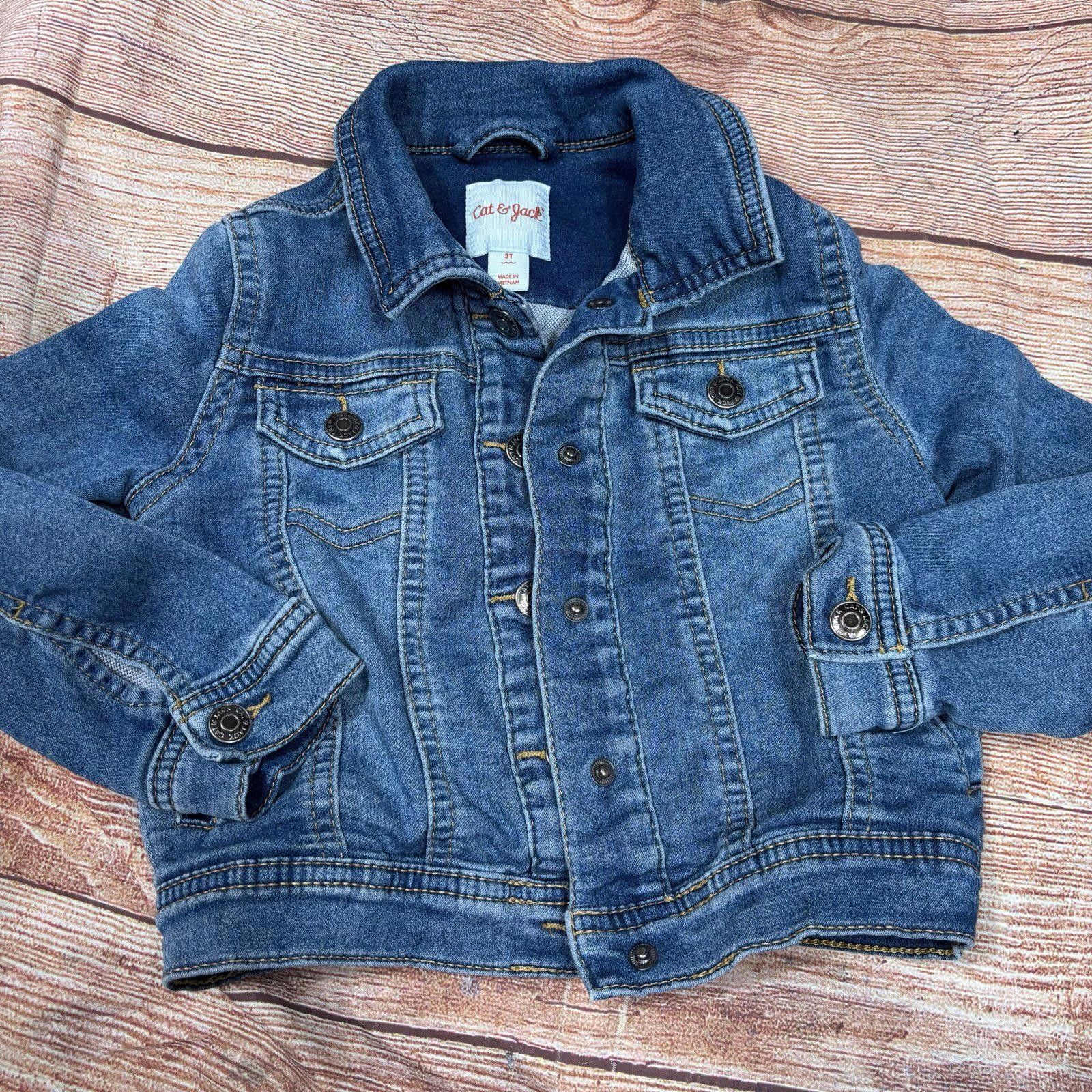 Other Cat & Jack Denim Jacket Size ONE SIZE - 1 Thumbnail