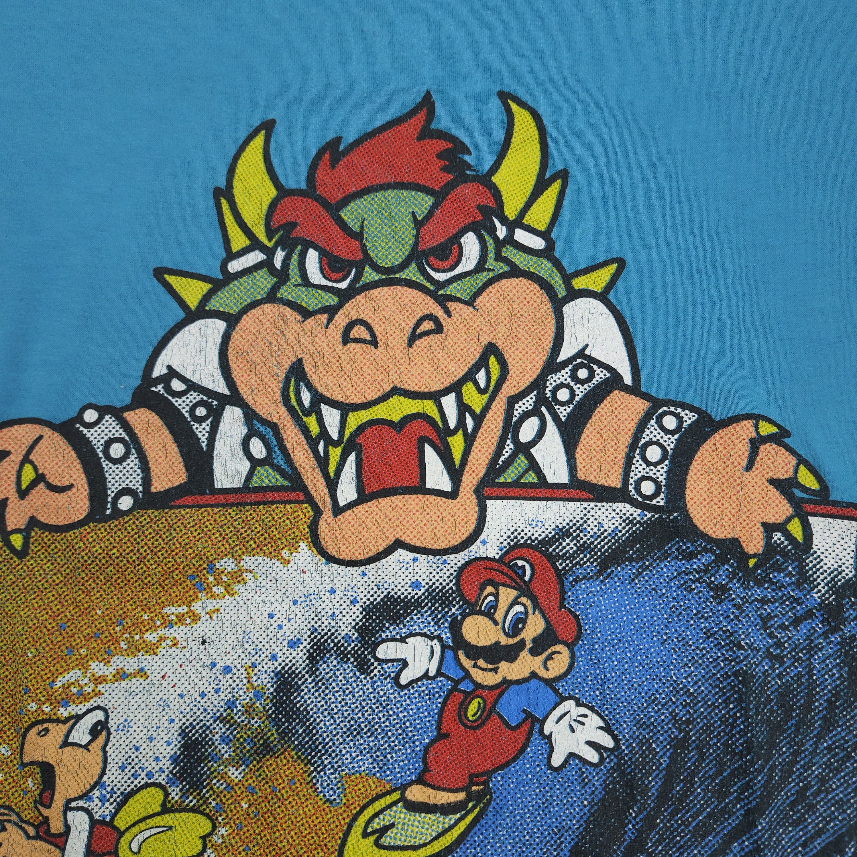 Nintendo Vintage Super Mario Brothers 80s 90s Nintendo Bowser Size US M / EU 48-50 / 2 - 3 Thumbnail