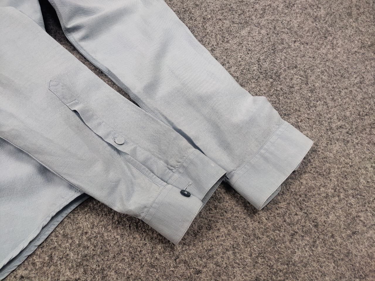 Burberry Burberry Prorsum Collection Casual Blue Cotton Bottom Shirt Size US S / EU 44-46 / 1 - 13 Thumbnail