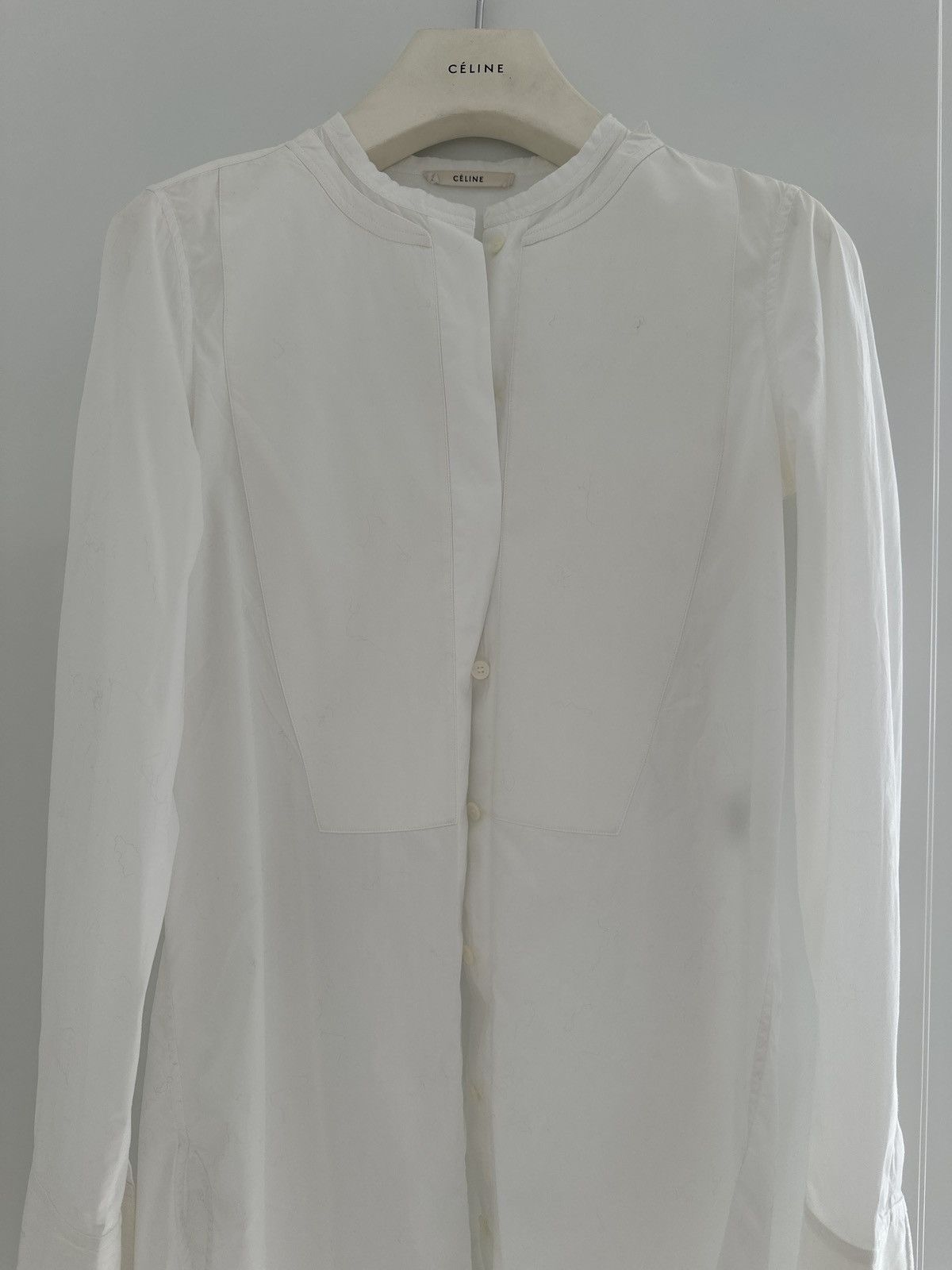 Celine Celine Phoebe Philo Poplin Shirt Size S / US 4 / IT 40 - 5 Thumbnail