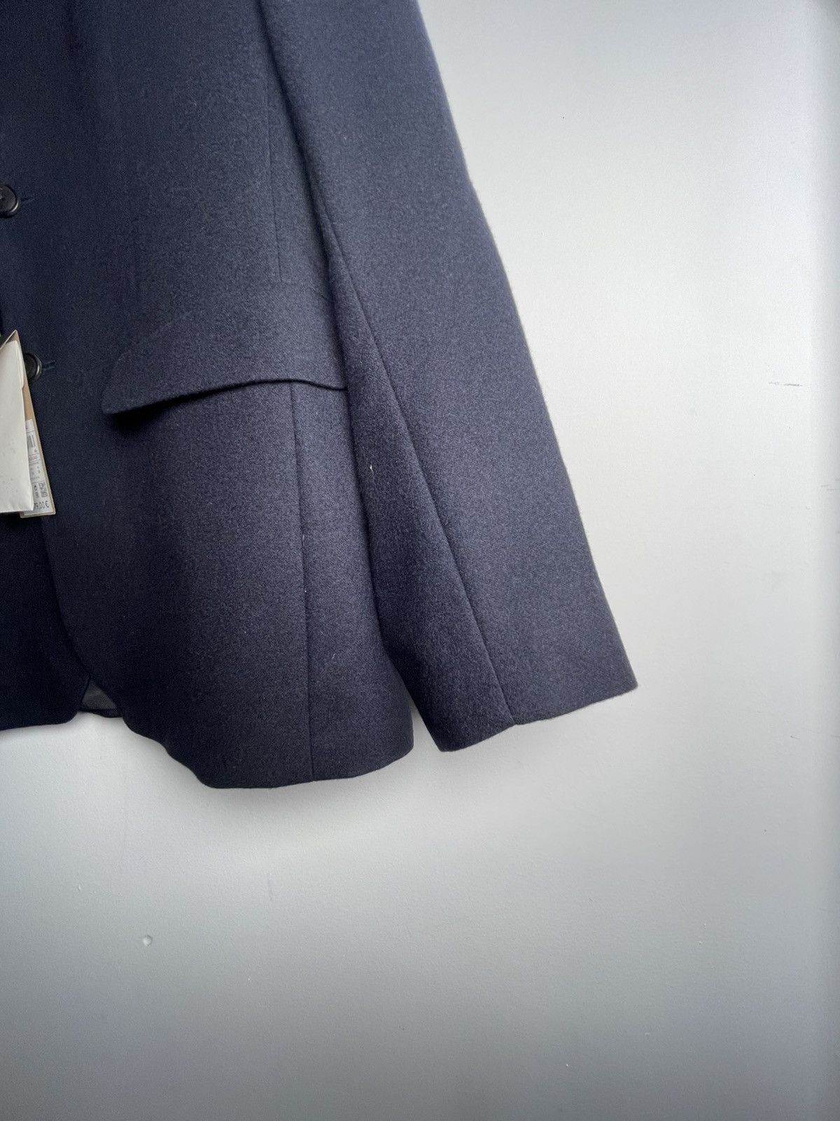 Massimo Dutti Massimo Dutti Wool Blazer Black/Navy — Size 46 (S) Size 40R - 5 Thumbnail