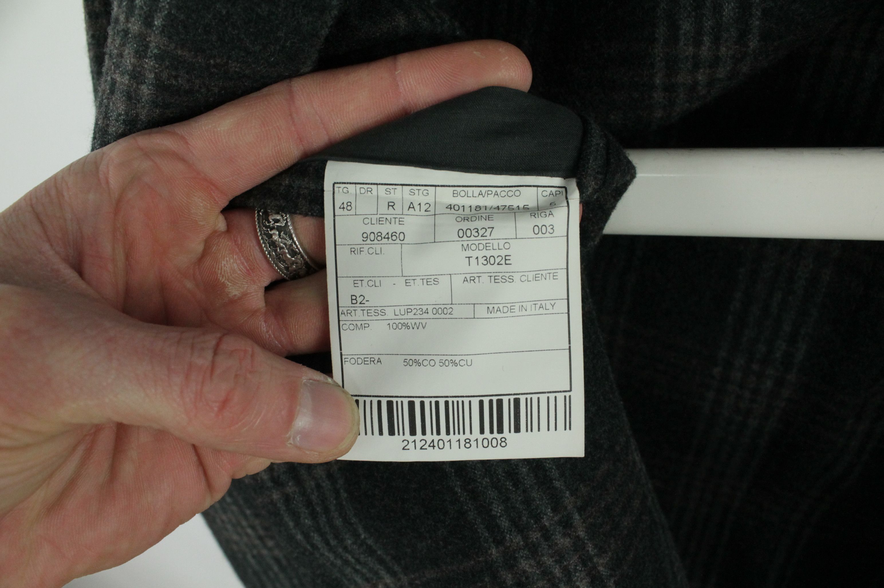 Boglioli Boglioli Dover Check Flannel Wool Slim Fit Sport Coat Jacket Size US M / EU 48-50 / 2 - 8 Thumbnail