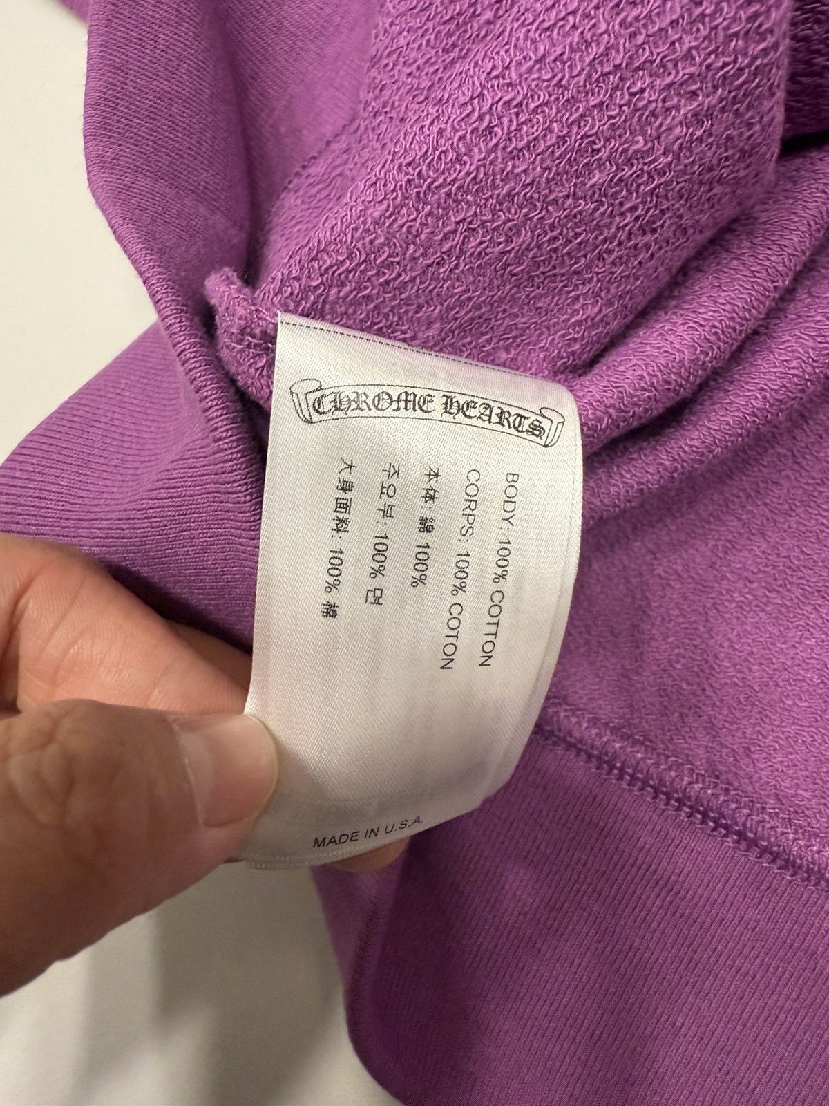 Chrome Hearts 🔥Chrome Hearts Mattyboy Purple Polo Shirt🔥 Size US S / EU 44-46 / 1 - 12 Thumbnail