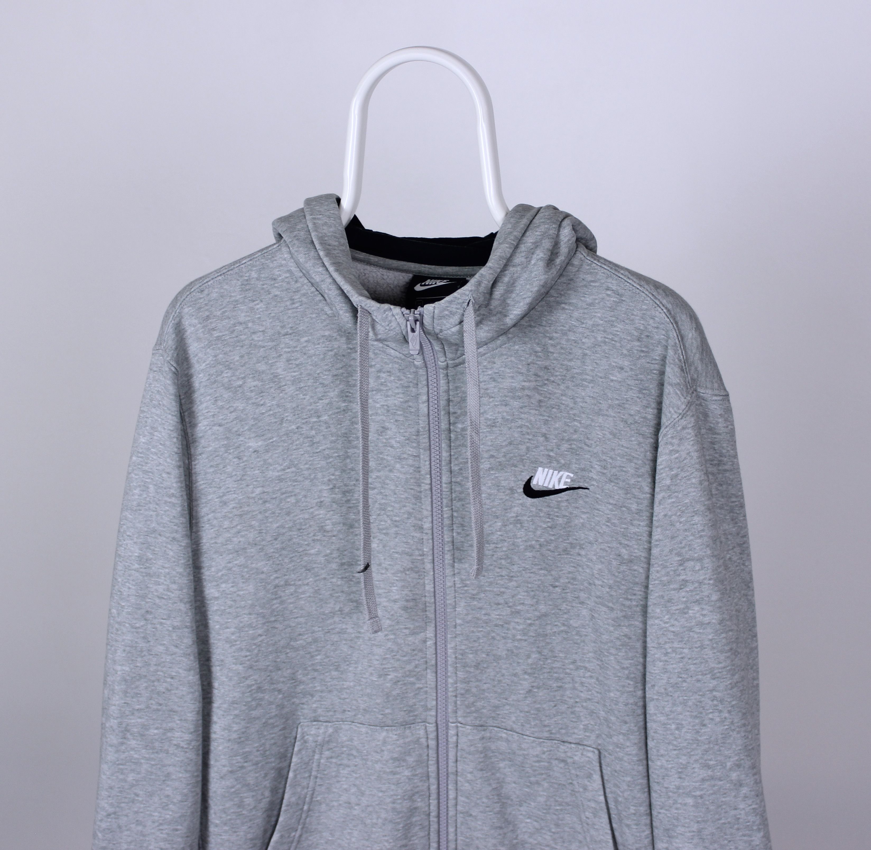 Nike Nike hoodie men gray full zip M Size US M / EU 48-50 / 2 - 1 Thumbnail