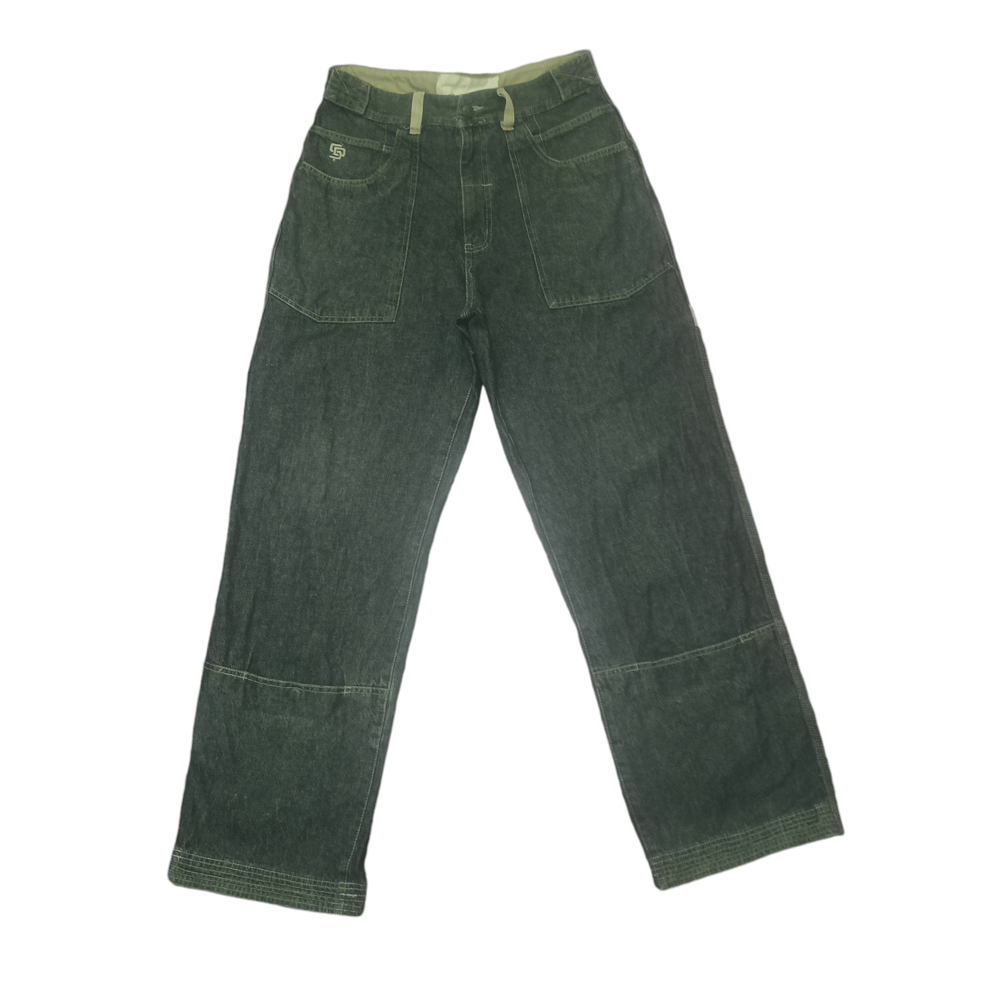 Japanese Brand Distressed State property work wear baggy style Jnco Size US 31 - 2 Thumbnail