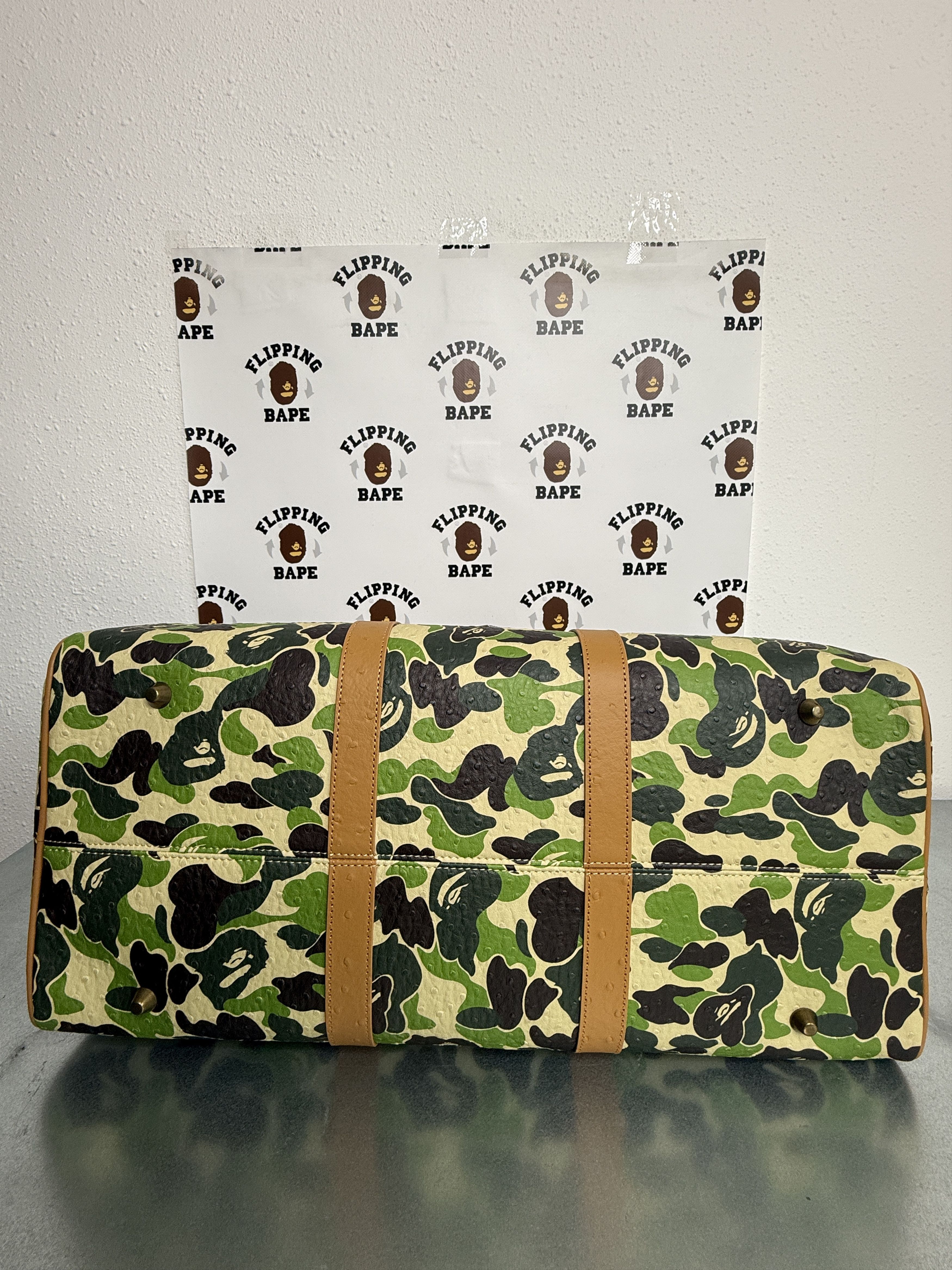 Bape BAPE ABC CAMO PU BOSTON BAG Size ONE SIZE - 3 Thumbnail