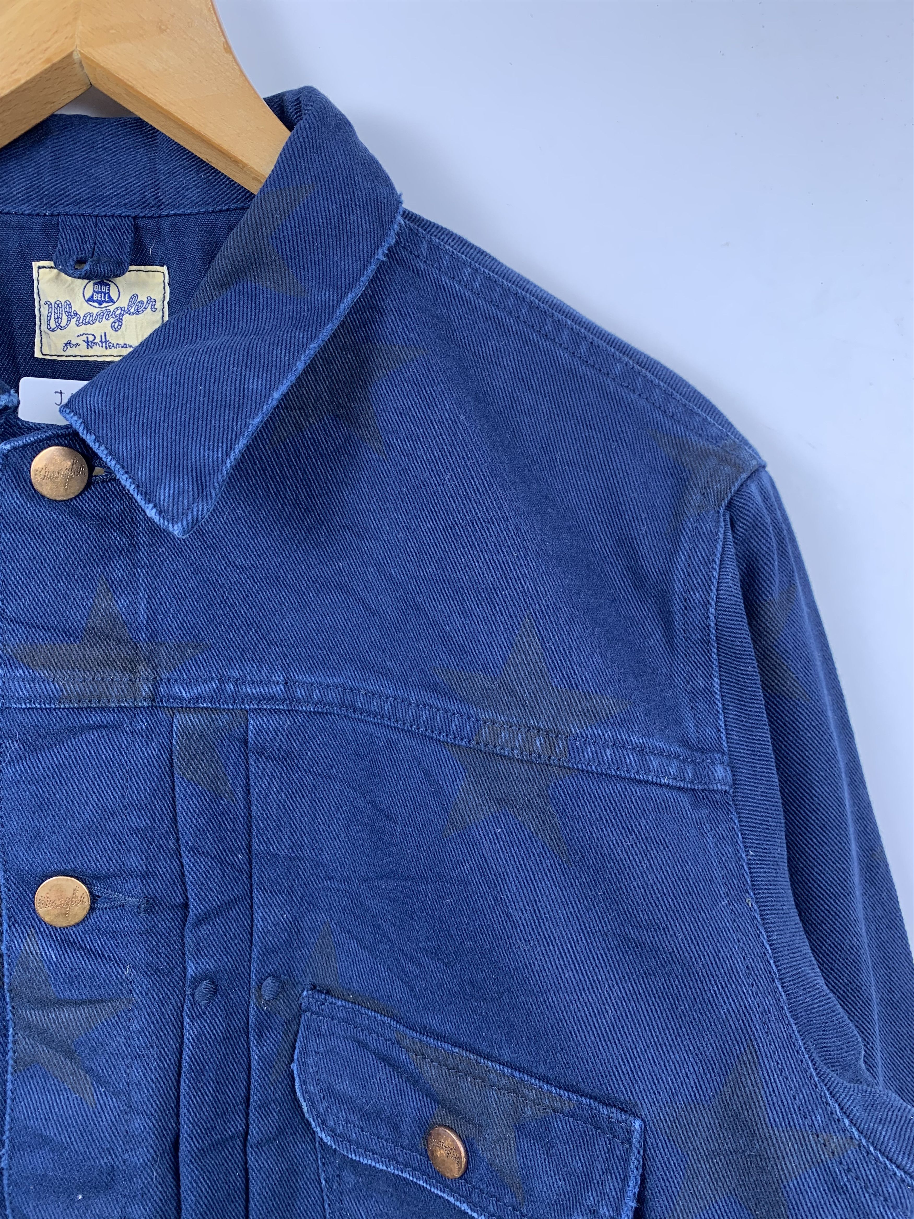 Vintage Vintage 80s Wrangler Blue Bell Trucker Denim Jacket J1263 Size US L / EU 52-54 / 3 - 7 Thumbnail