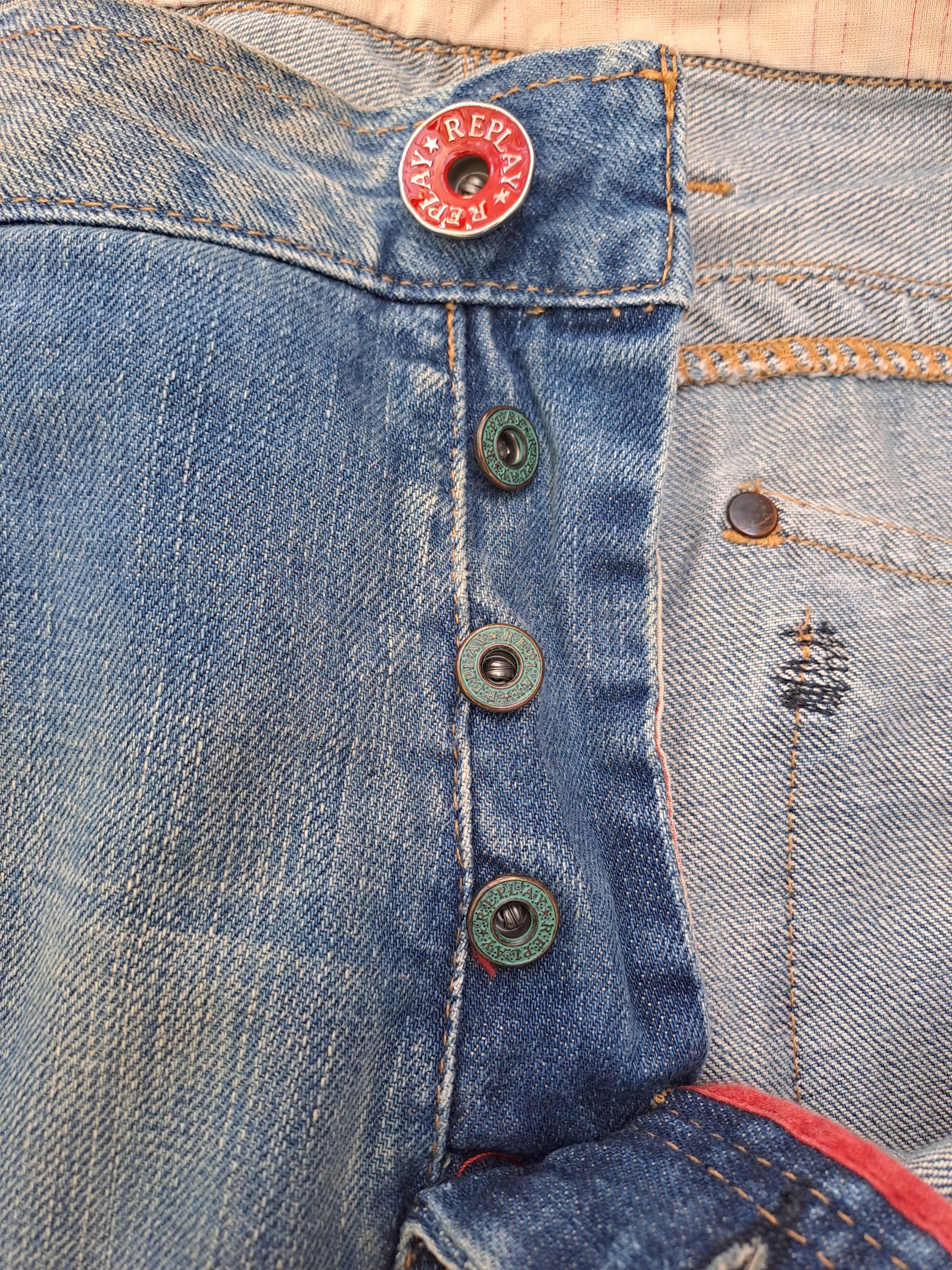 Replay Vintage mens Replay jeans '34' size Size US 34 / EU 50 - 4 Thumbnail