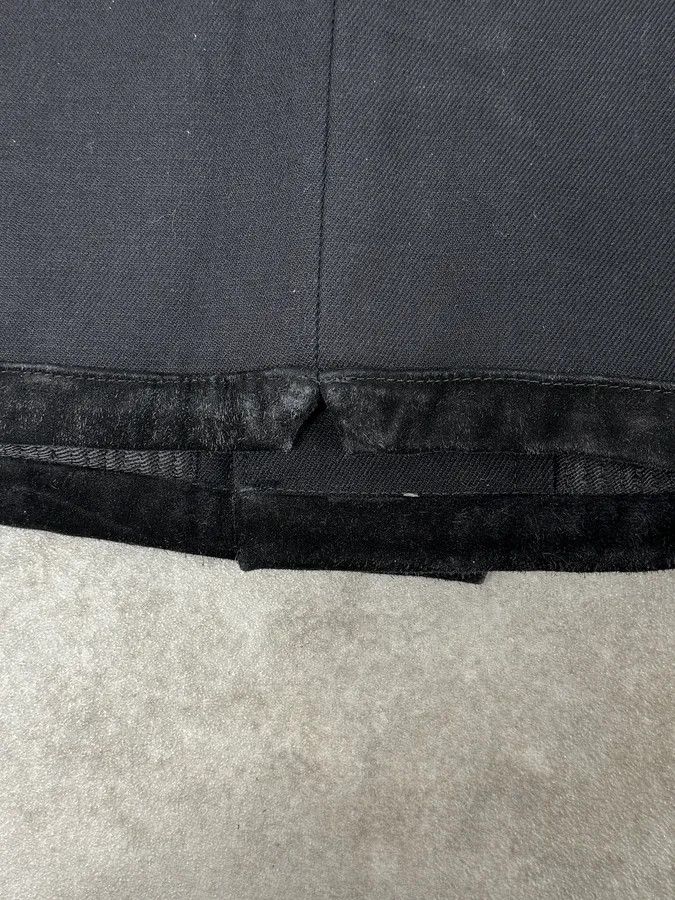 Yves Saint Laurent 2000s Yves Saint Laurent Black Classy Caban Jacket Size 42R - 11 Thumbnail