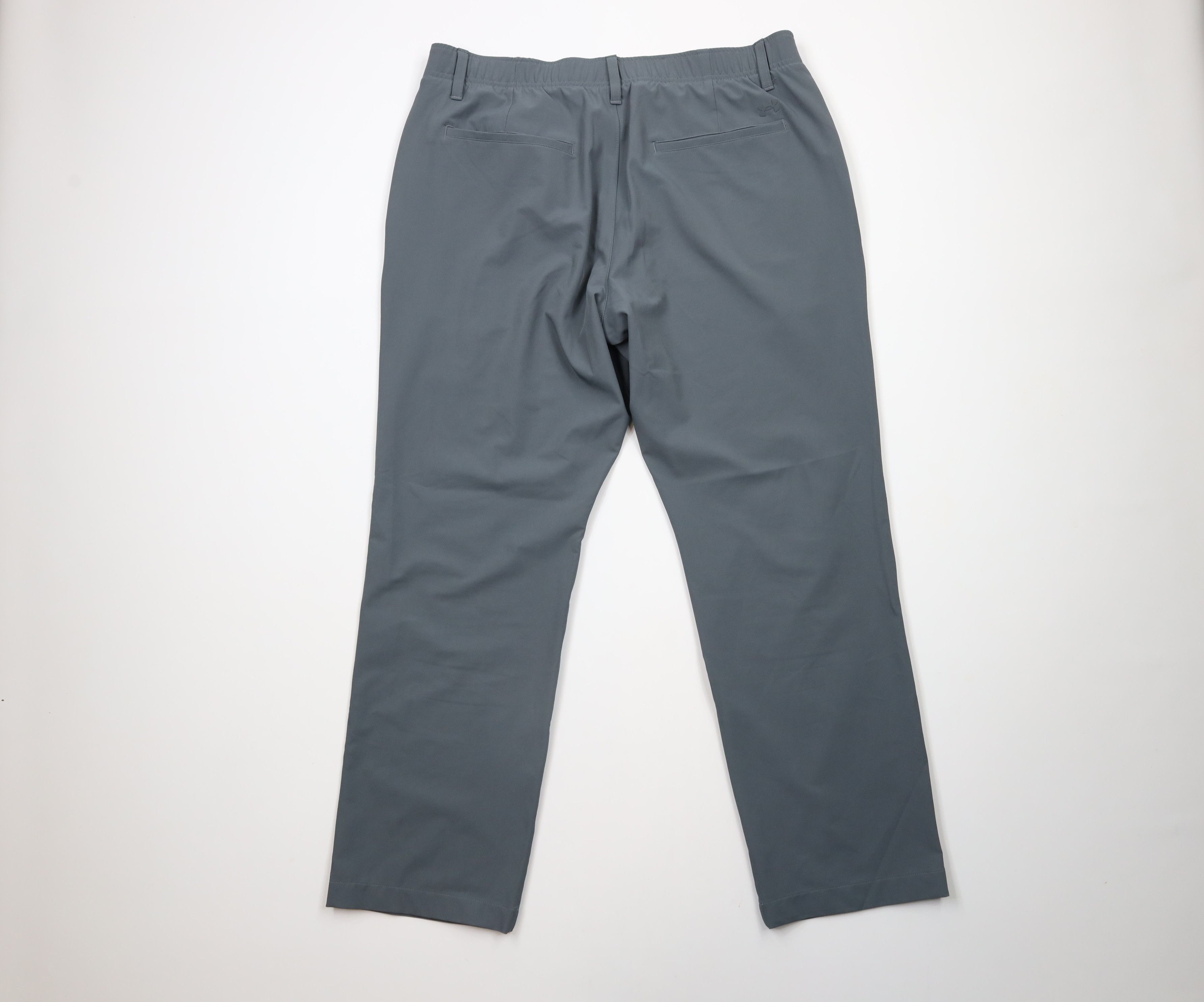Under Armour × Vintage Under Armour Stretch Tech Golfing Golf Chino Pants Gray Size US 38 / EU 54 - 7 Thumbnail