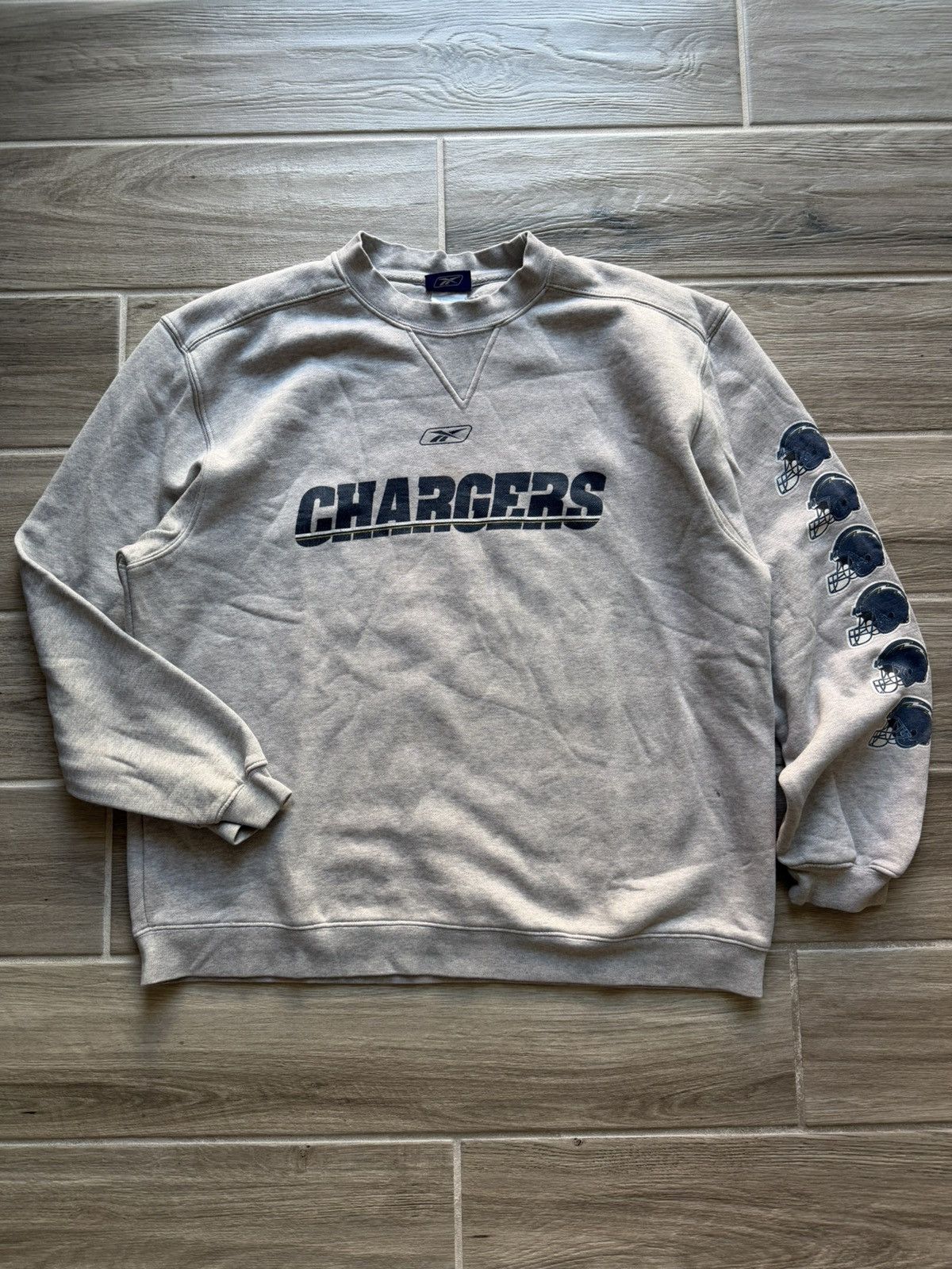 Vintage NFL Reebok San Diego Chargers Crewneck Sweatshirt M