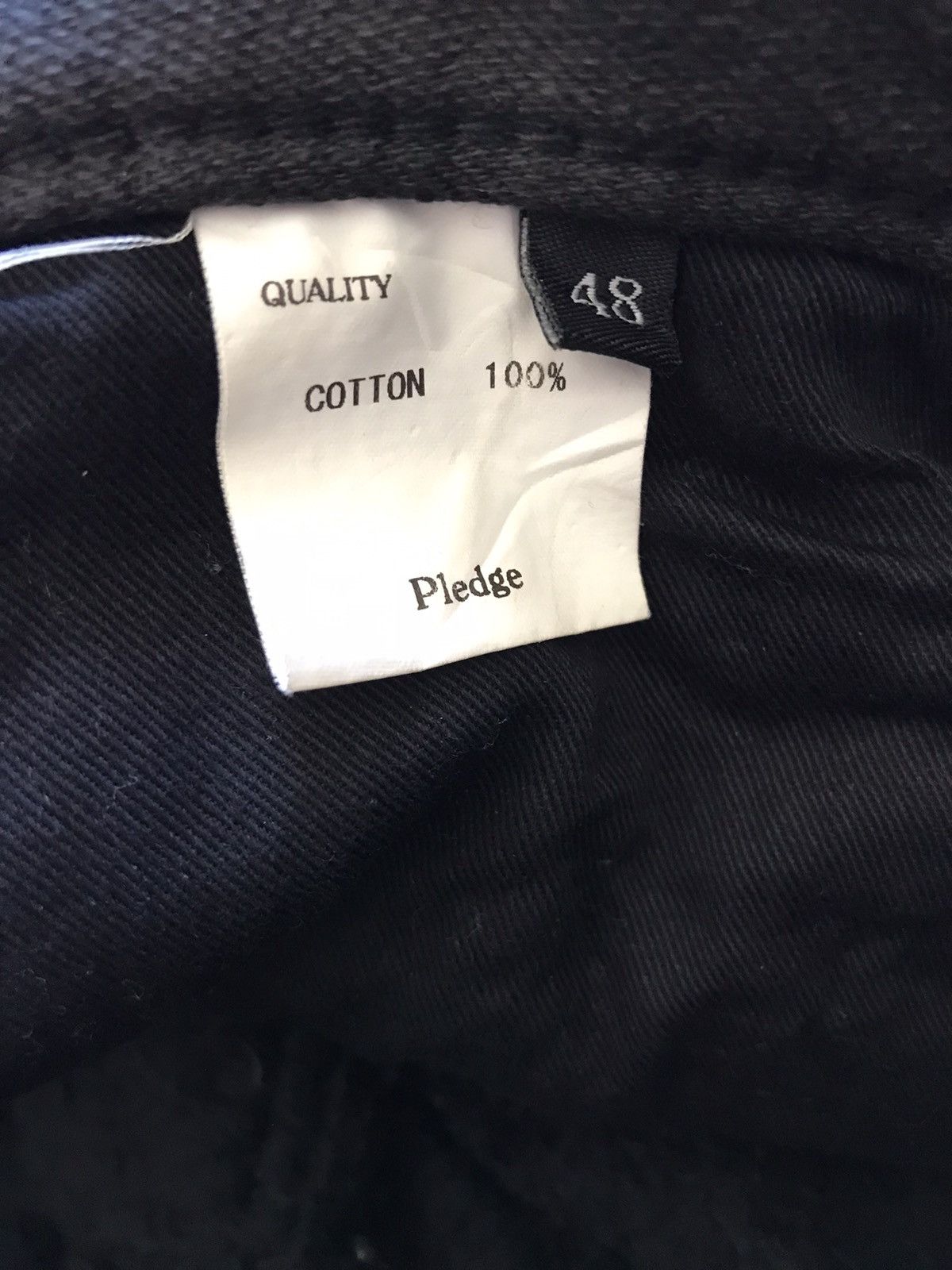 If Six Was Nine JAPANESE BRAND PLEDGE SLIM FIT FLEECE INSIDE PANTS Size US 31 - 9 Thumbnail