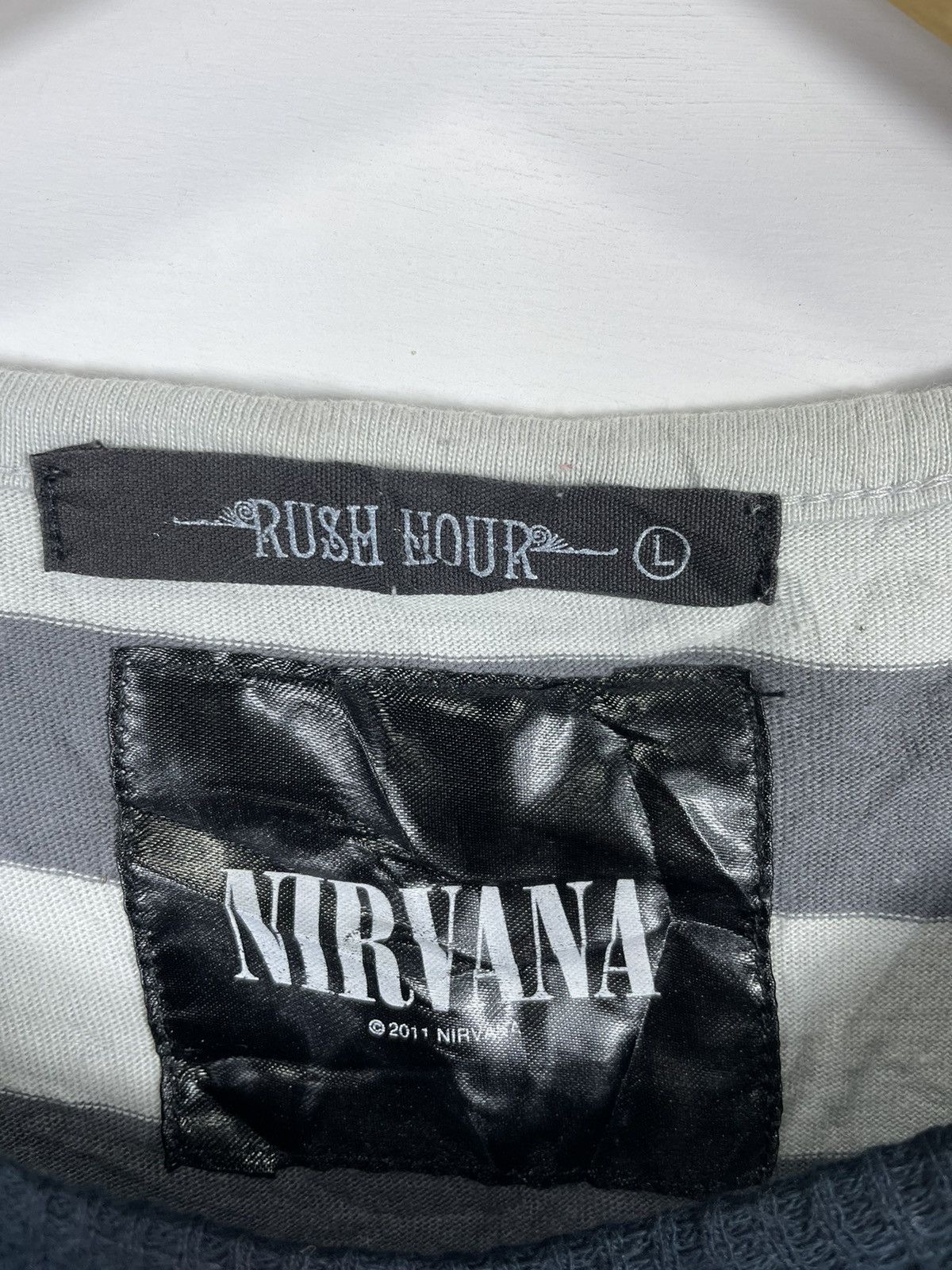 Band Tees × Nirvana × Vintage Nirvana Rush Hole single Smiley T-shirt ©️2011 Size US L / EU 52-54 / 3 - 3 Thumbnail