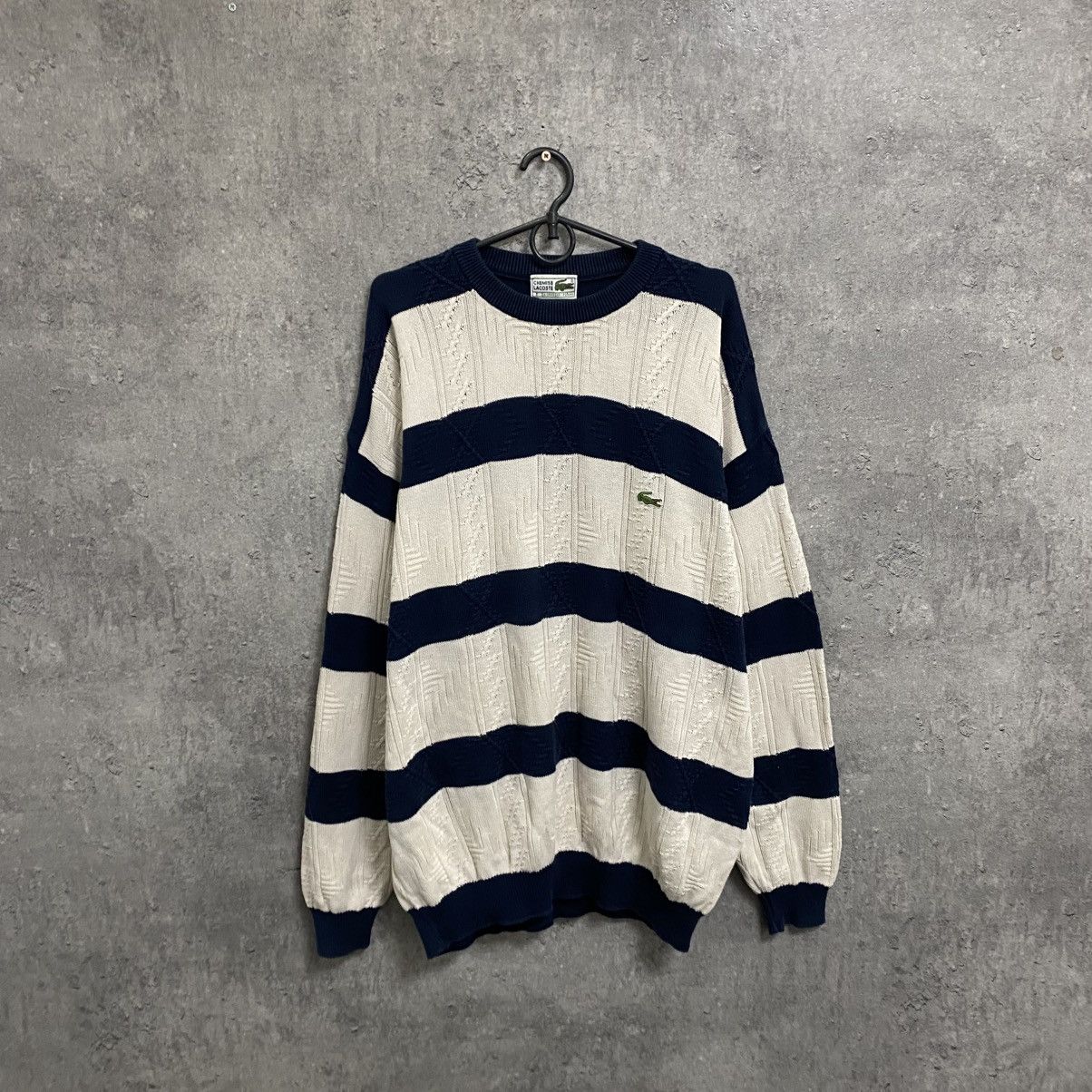 Lacoste 90’s Rare Vintage Lacoste Sweater Sweatshirt Hype Size US L / EU 52-54 / 3 - 1 Thumbnail