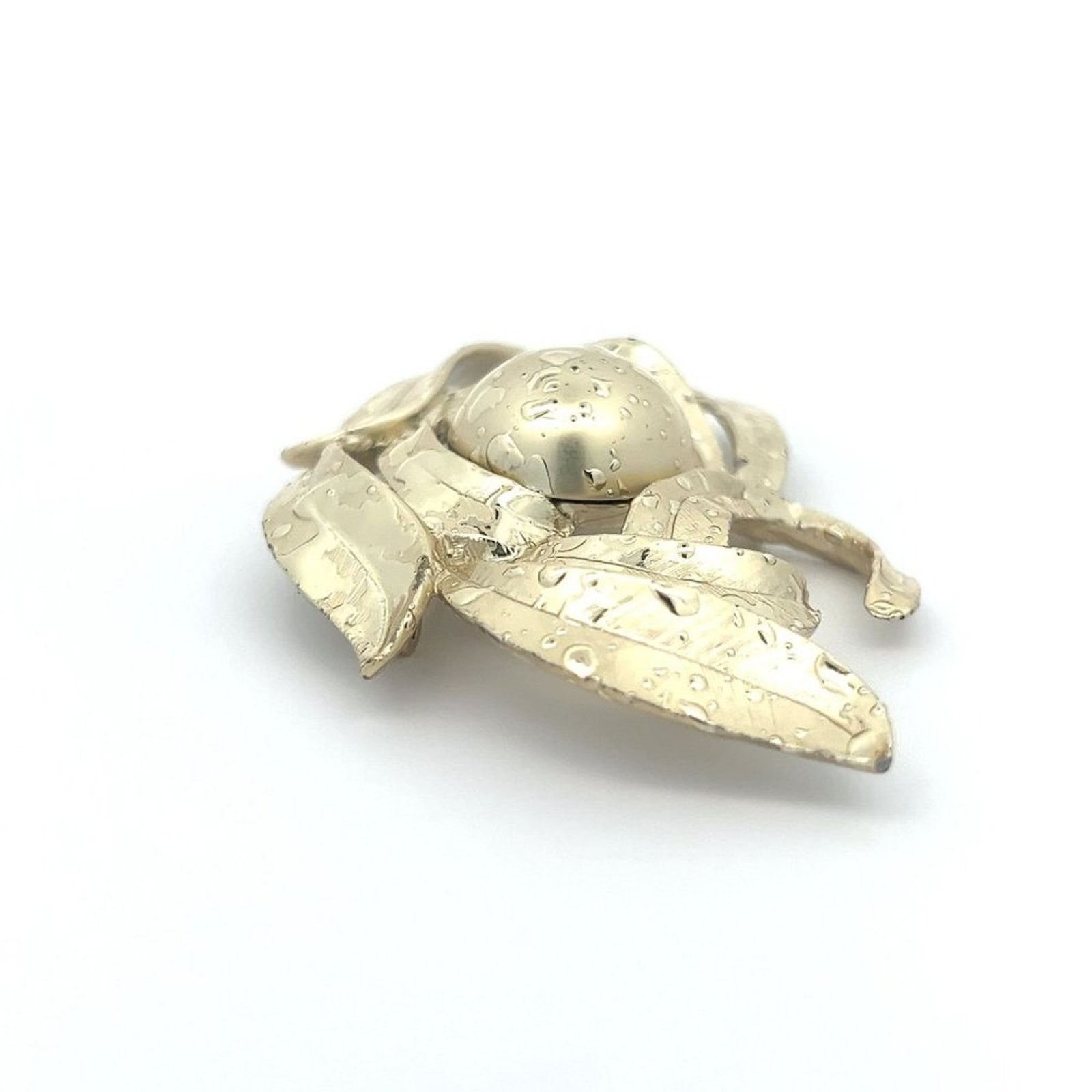 & Other Stories Vintage Large Wet Leaves Silver Tone Brooch Pin Size ONE SIZE - 6 Thumbnail