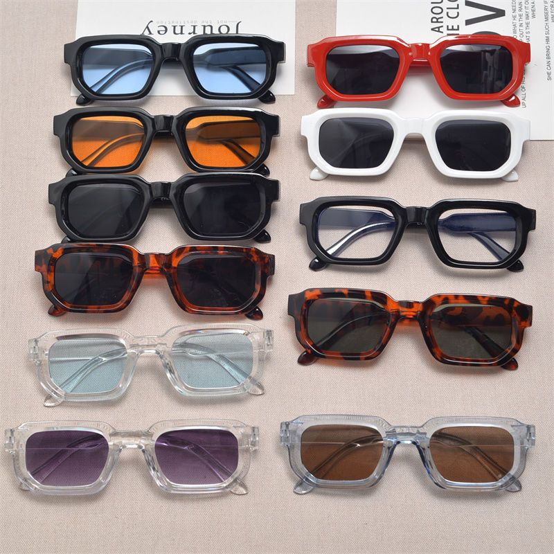 VIBE Future Street ins style custom avant-garde sunglasses Size ONE SIZE - 6 Thumbnail