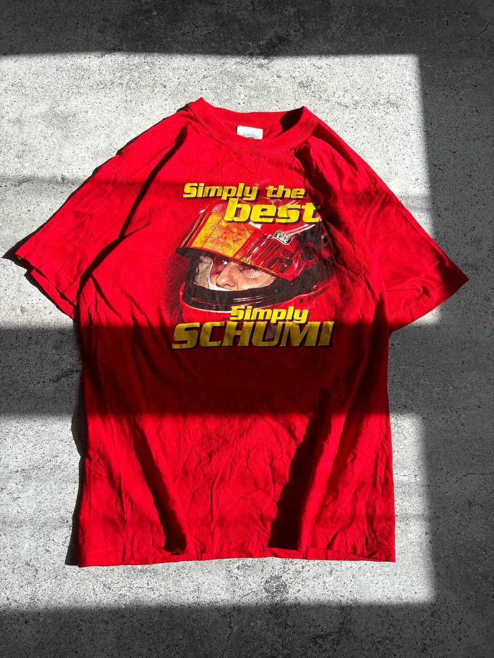 Formula 1 × Vintage Vintage 2000 Michael Schumacher Racing Formula Uno T-shirt Size US M / EU 48-50 / 2 - 1 Thumbnail