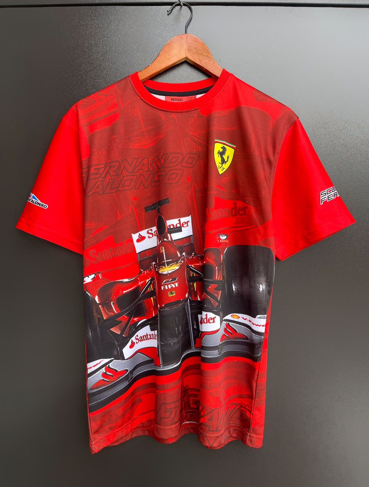 Ferrari Scuderia Ferrari Formula 1 T-Shirt Fernando Alonso Jersey —S Size US S / EU 44-46 / 1 - 2 Thumbnail
