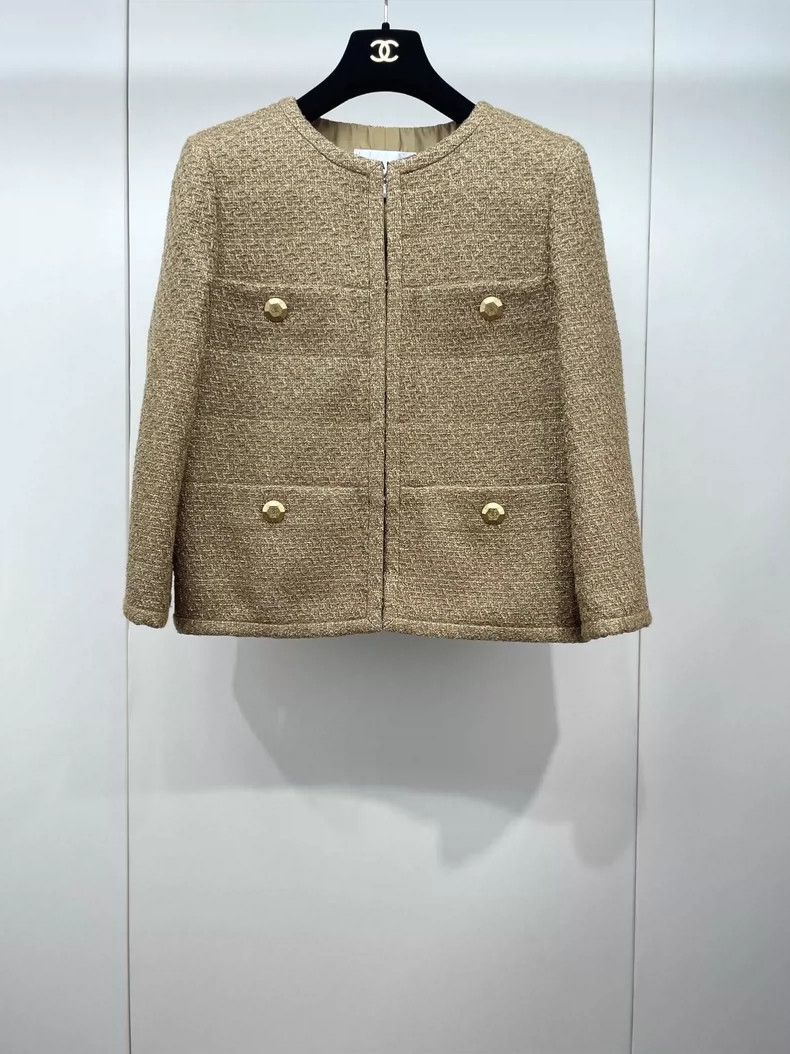 Chanel Chanel Egyptian series gold silk woven coat Size XS / US 0-2 / IT 36-38 - 1 Thumbnail