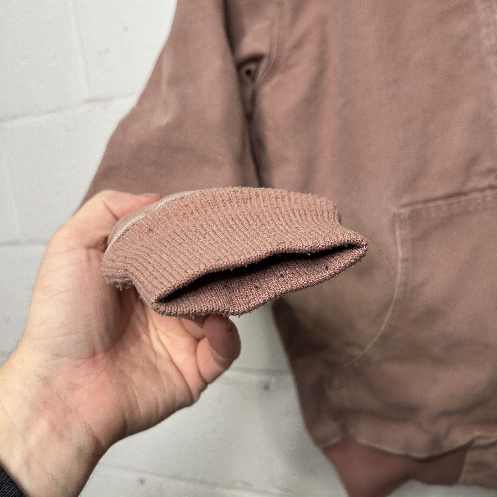 Carhartt Carhartt Hooded Active Jacket “Burlwood/Dusty Pink” WJ130 Size S / US 4 / IT 40 - 5 Thumbnail