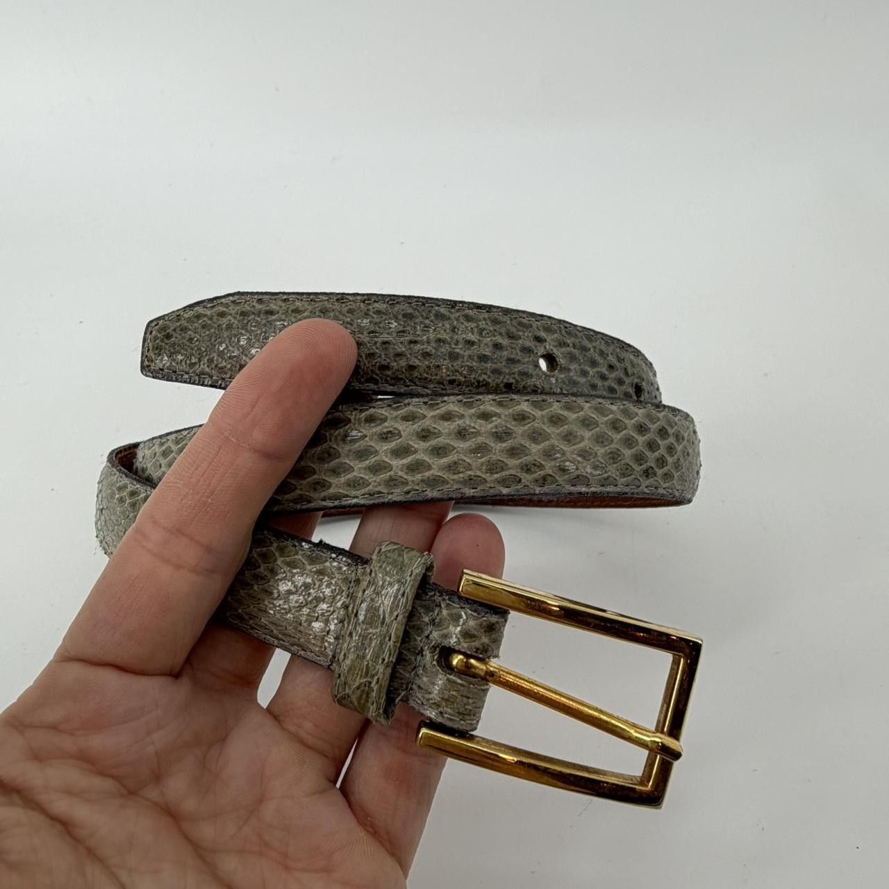 The Unbranded Brand Womens Genuine Leather Snakeskin Pattern Size ONE SIZE - 1 Thumbnail