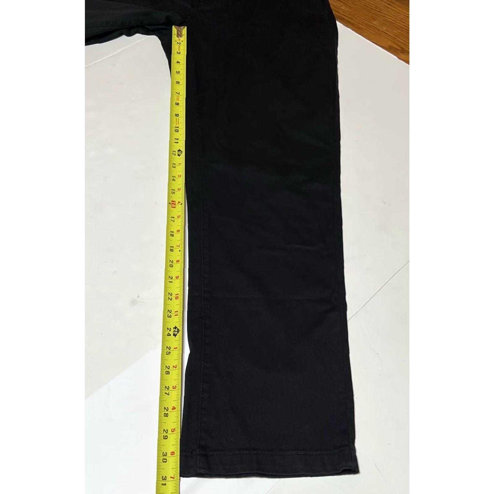 Vintage DEVIL-DOG Dungarees Chino Pants Mens 36x32 36x31 Black NWT Vintage? Military Logo 5-Pocket Straight Front Classic Fit Clothing Size US 36 / EU 52 - 5 Thumbnail