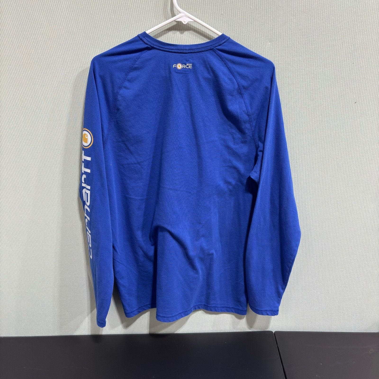 Carhartt Carhartt Force Relaxed Fit Long Sleeve T Shirt Blue Mens Siz Size US M / EU 48-50 / 2 - 2 Thumbnail