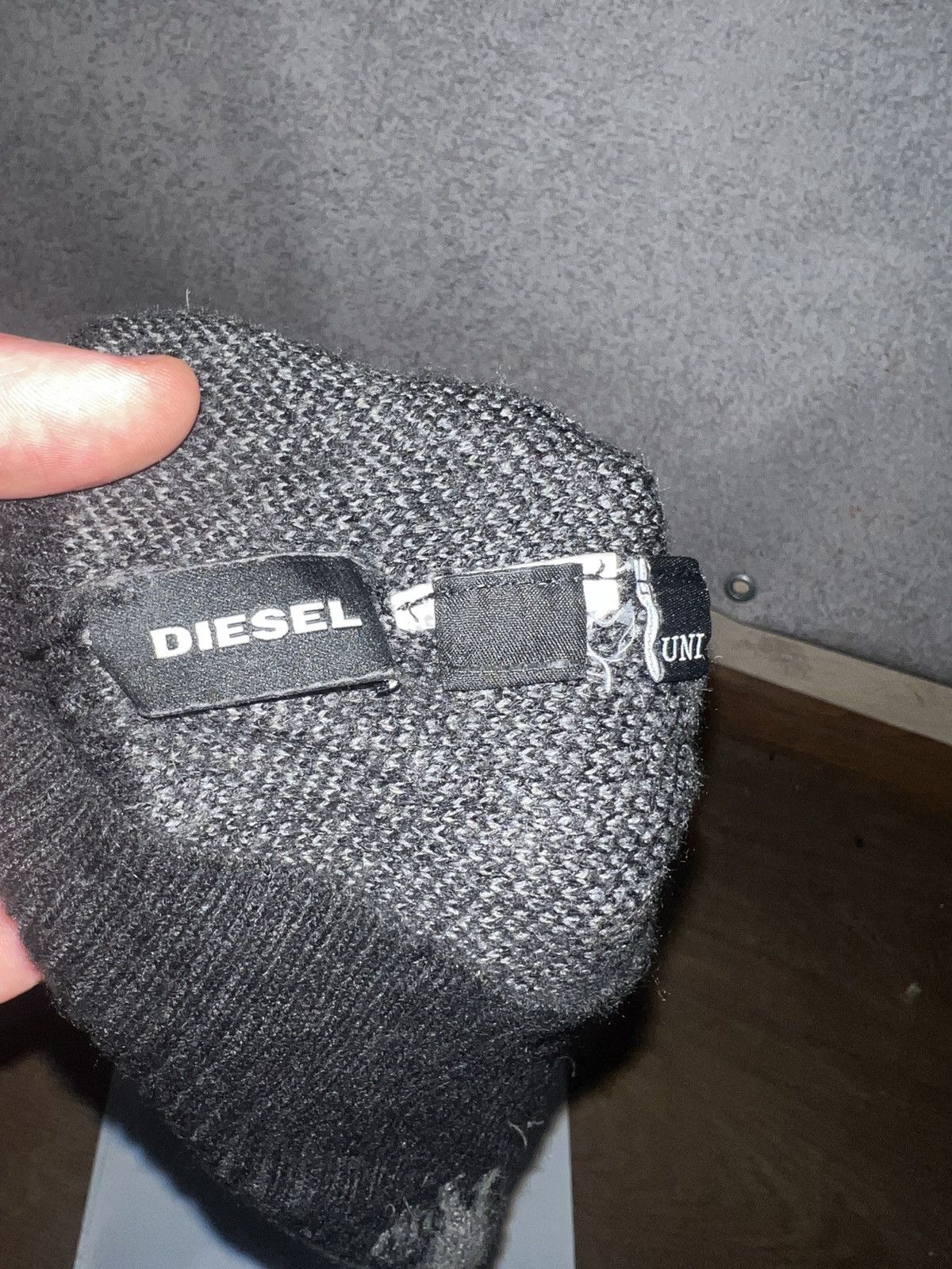 Diesel Vintage Diesel Big Logo Hat Size ONE SIZE - 4 Thumbnail