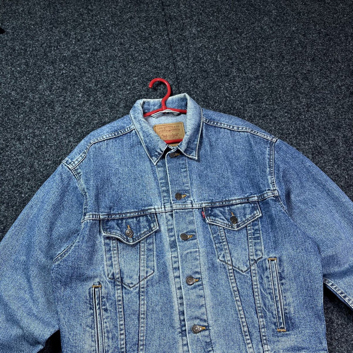 Levi's Vintage Clothing Vintage Levis Denim Trucker Jacket Size US M / EU 48-50 / 2 - 2 Thumbnail