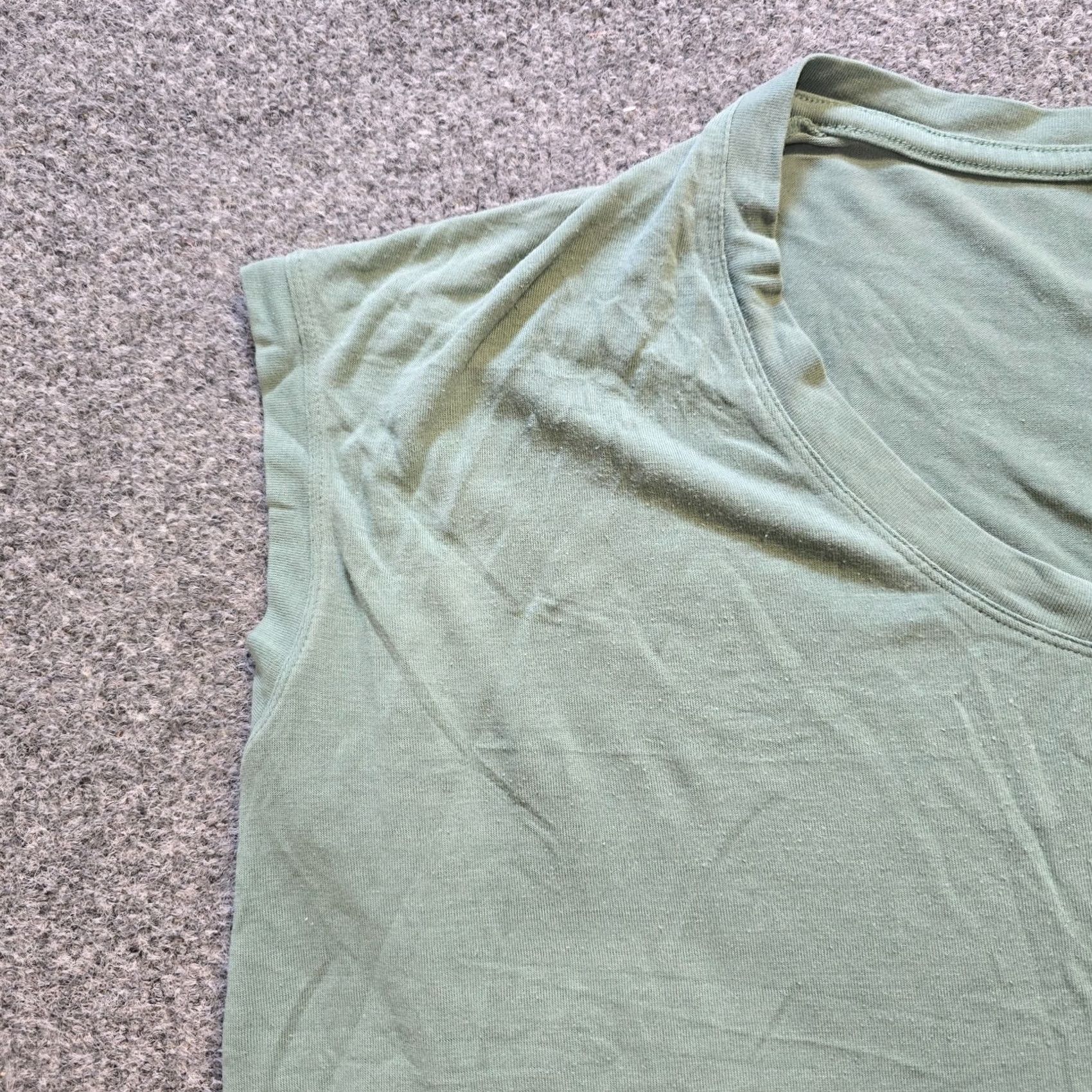 Athleta Athleta Top Womens Size Medium Green Boxy Short Sleeve Tee Modal Capsule Casual Shirt Size M / US 6-8 / IT 42-44 - 4 Thumbnail