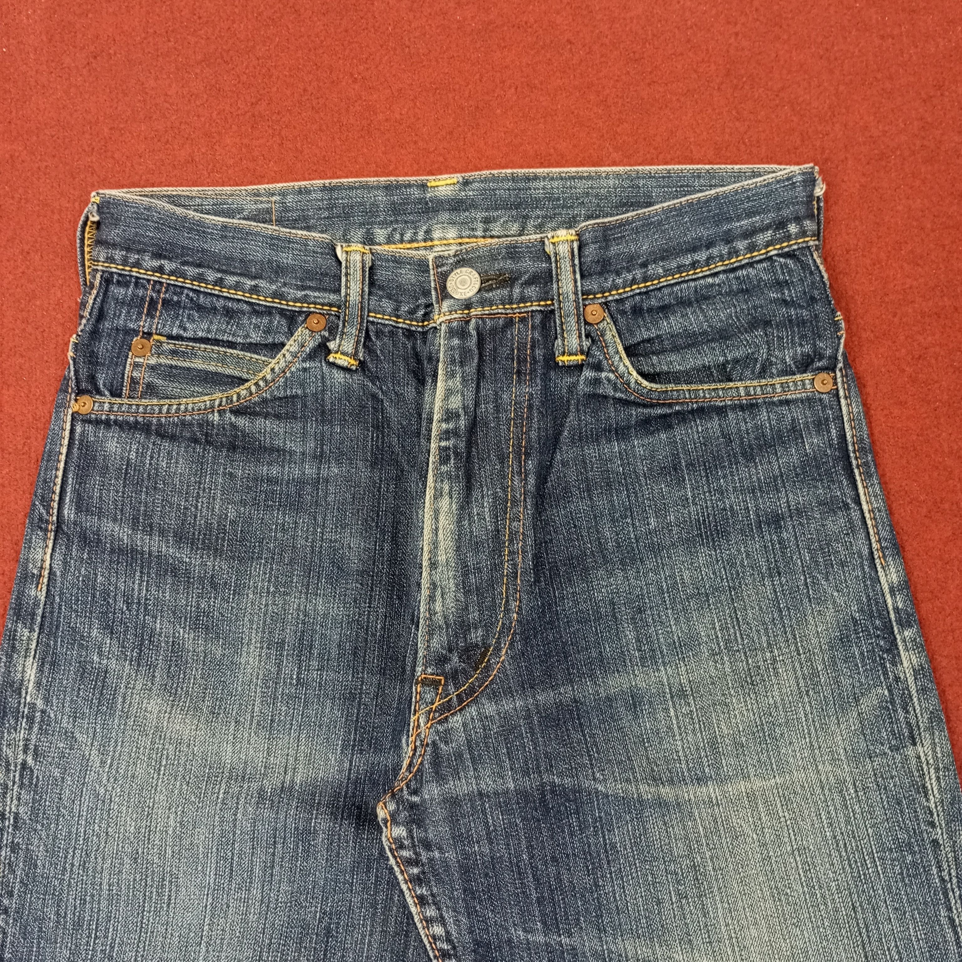Evisu Evisu Japanese Brand Custom Daicock Jeans c252n19 Size US 27 - 4 Thumbnail