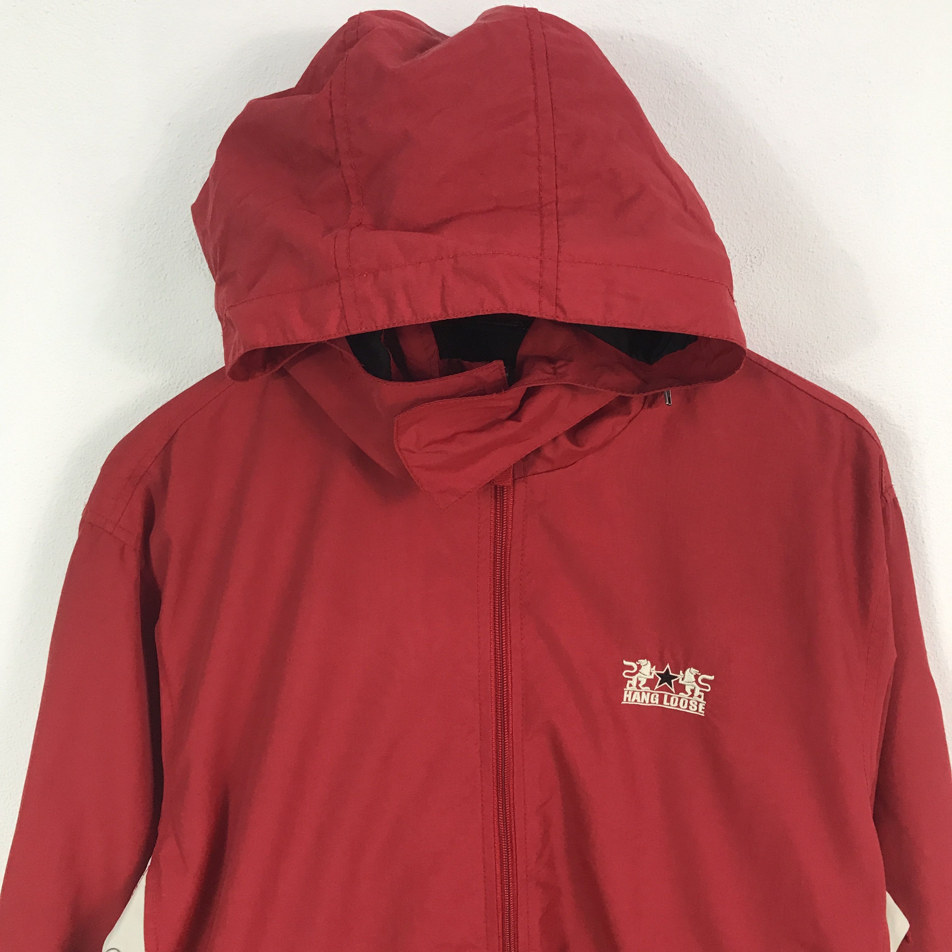 Japanese Brand × Vintage Rare Hang Loose Windbreaker Jacket Hoodie Size US M / EU 48-50 / 2 - 3 Thumbnail