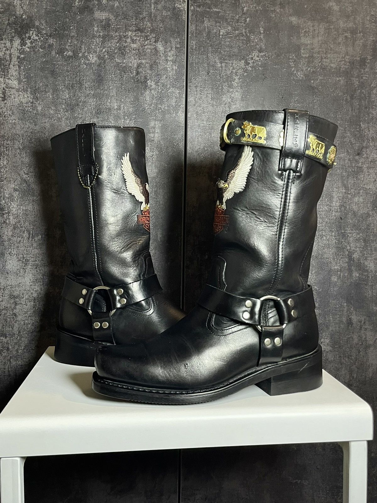 Vintage Caffaro Boots Mens The Runway Judphor Green+Sand  display picture 1