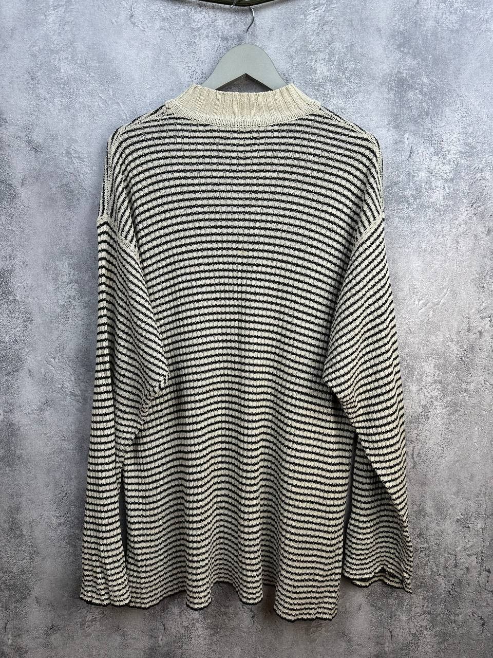 JOSEPH HOMME Joseph Homme Tricot Linen Silk VTG Knit Sweater Stripe Size US XL / EU 56 / 4 - 2 Thumbnail