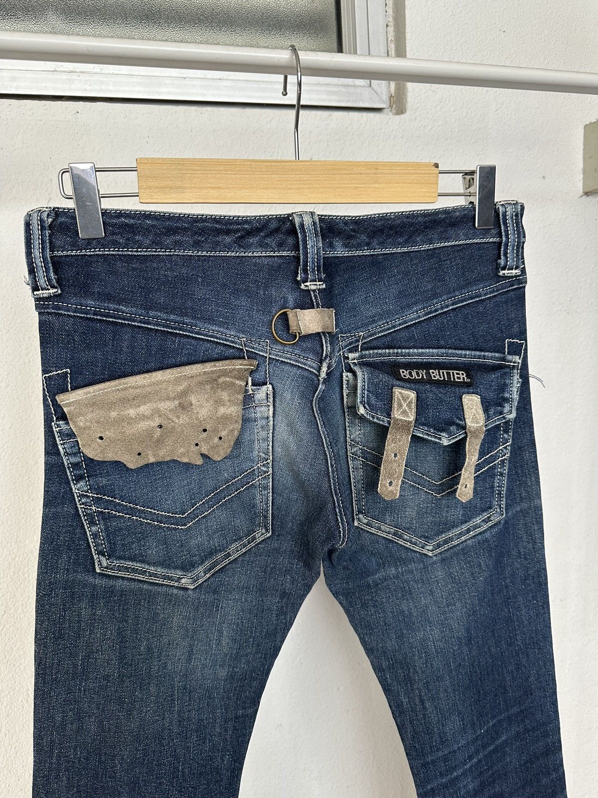 Japanese Brand 1990's Body Butter D-Ring rock denim hysteric stylish Size US 30 / EU 46 - 19 Thumbnail