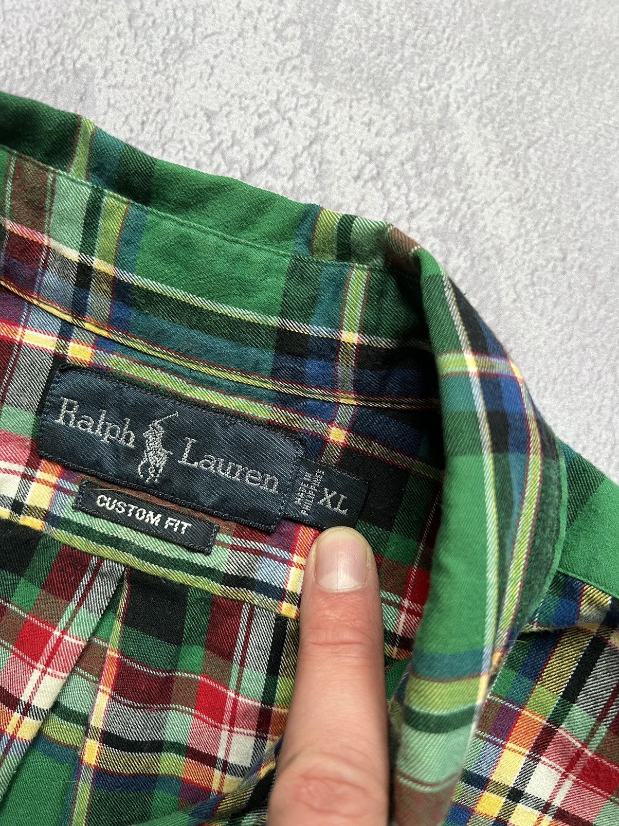 Polo Ralph Lauren Polo Ralph Lauren Plaid Thick Shirt Men’s XL Size US XL / EU 56 / 4 - 6 Thumbnail