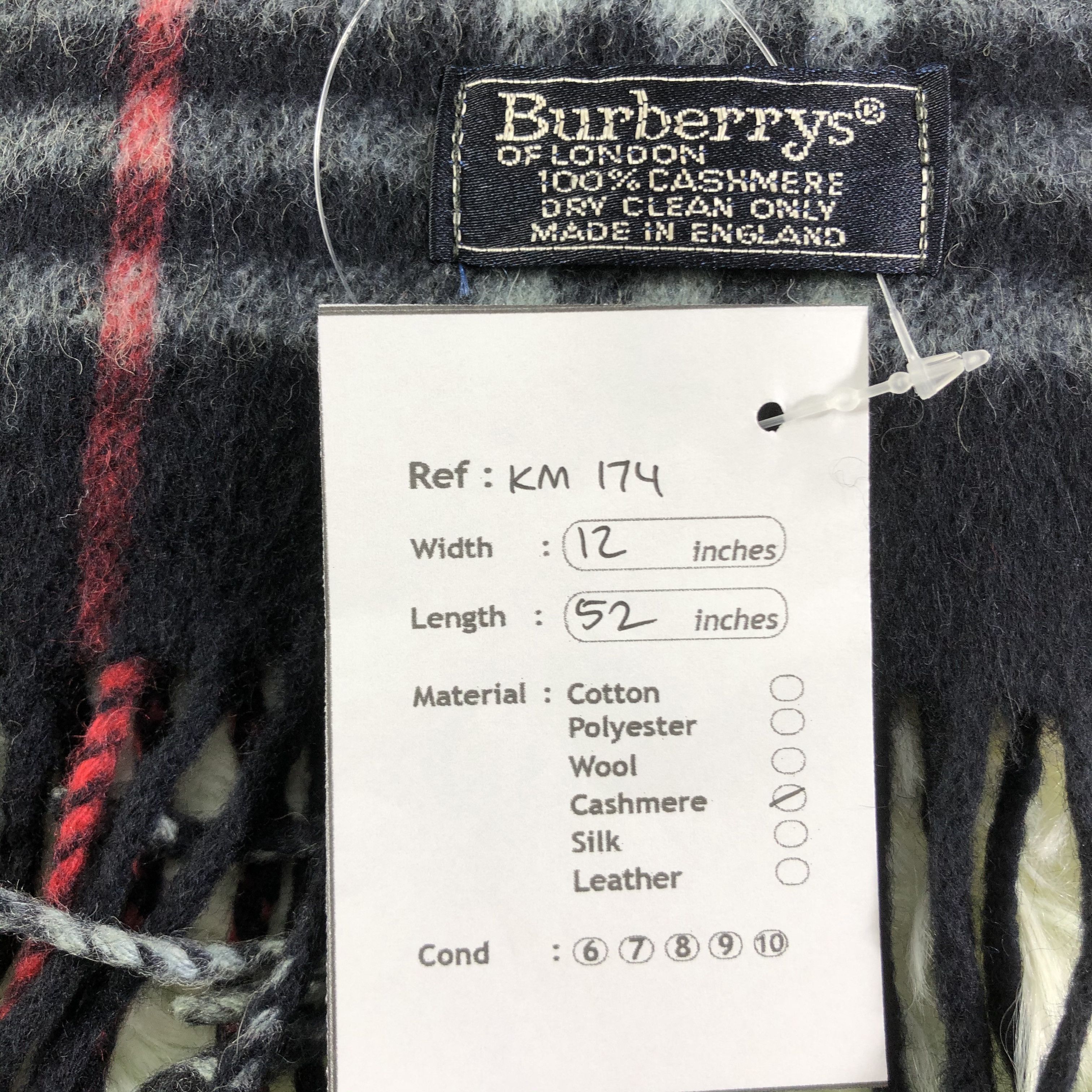 Burberry × Vintage Burberry Scarf / Muffler / Neckwear - KM174 Size ONE SIZE - 5 Thumbnail