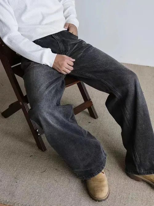 Other 13 oz Vintage Washed Black Jeans Size US 36 / EU 52 - 4 Thumbnail