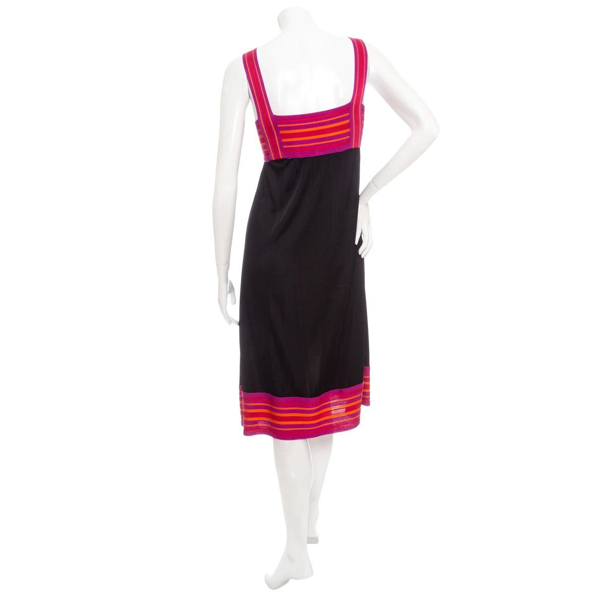 Missoni Vintage Missoni 1990’s Midi Sleeveless Dress Size L / US 10 / IT 46 - 4 Thumbnail
