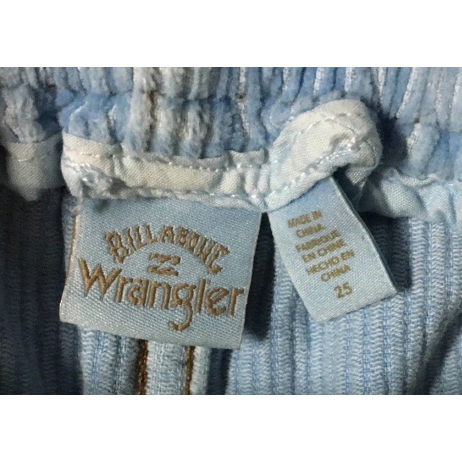 Ocean Pacific VINTAGE Billabong Wrangler Corduroy Shorts Beach Surf Skate OP Quiksilver Dogtown Womens 25 Blue 90s Jazz Punk Rock Size 42" / US 20 - 4 Thumbnail