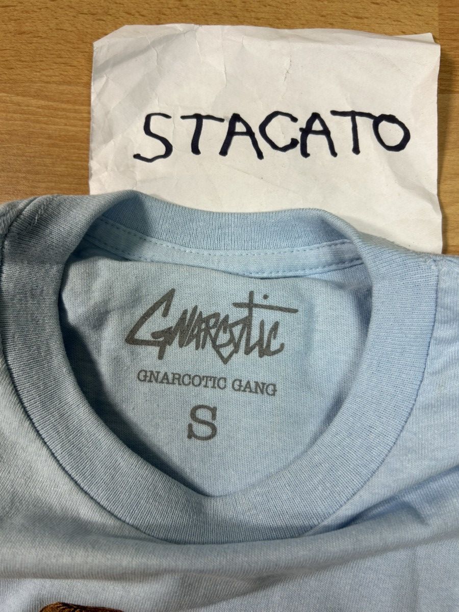 Gnarcotic × Japanese Brand Gnarcotic Anime Tee Sky Blue Size US S / EU 44-46 / 1 - 4 Thumbnail